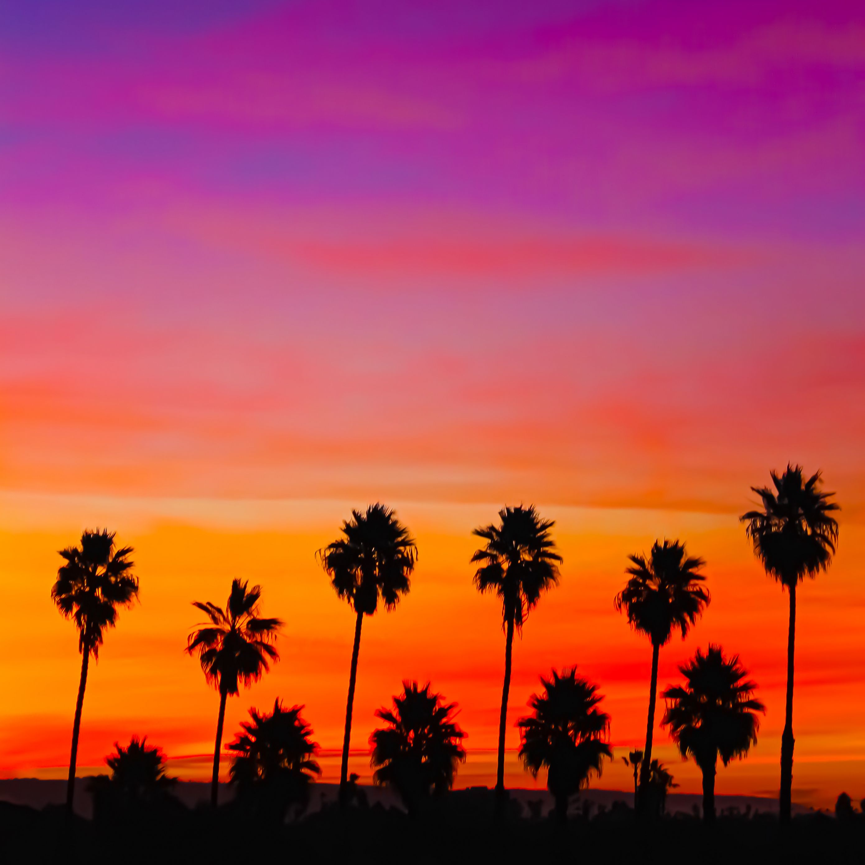 Pacific Sunset Sky Wallpapers