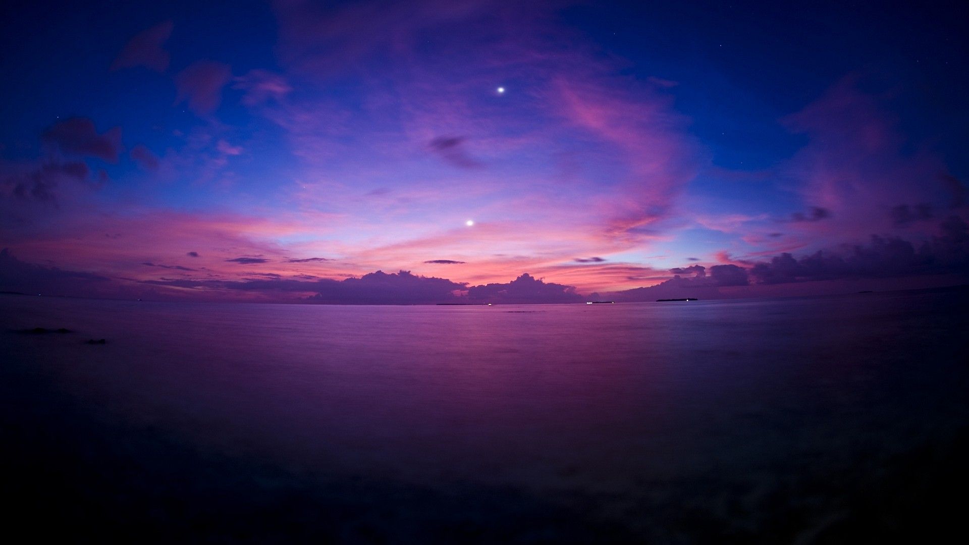 Purple Cool Sunrise Wallpapers