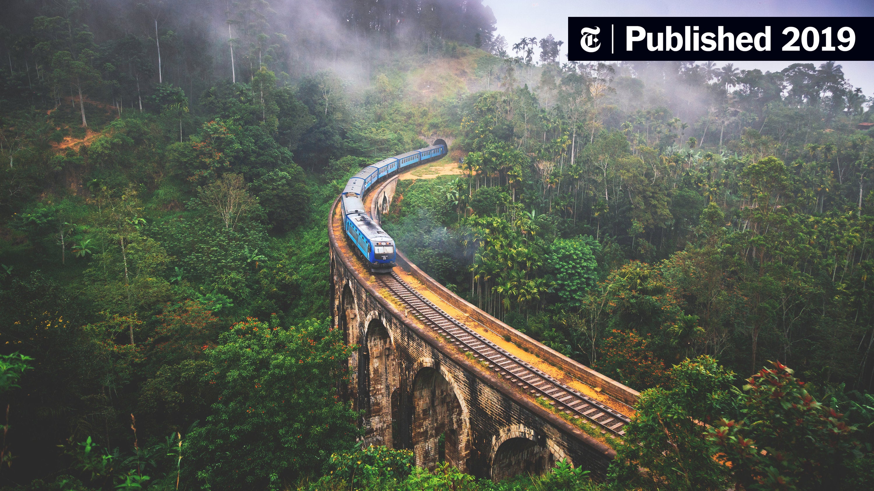 Railroad Forest Surrounding Wallpapers