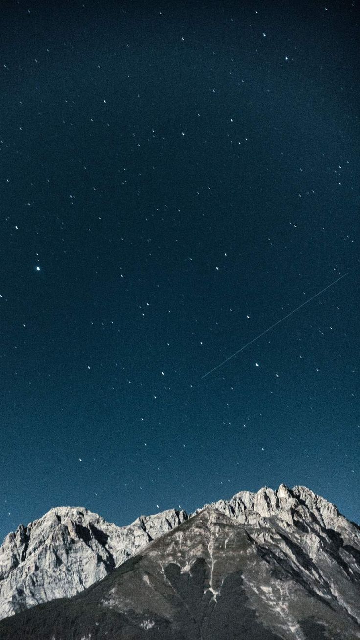 Raining Stars In The Mountains Wallpapers