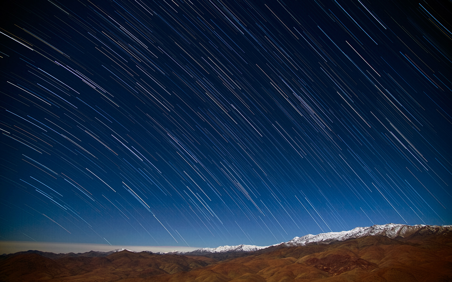 Raining Stars In The Mountains Wallpapers