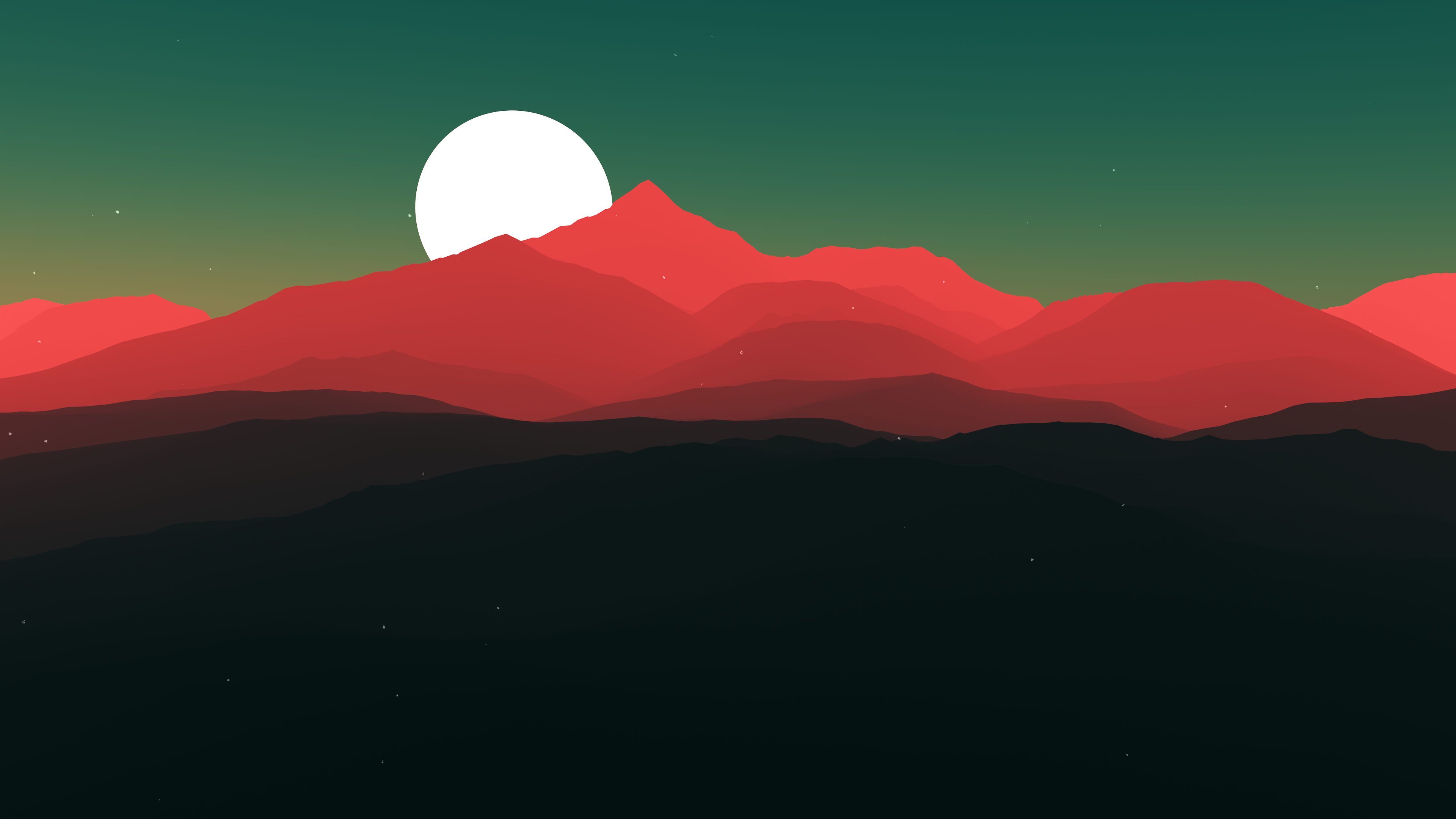 Red Mountains Wallpapers