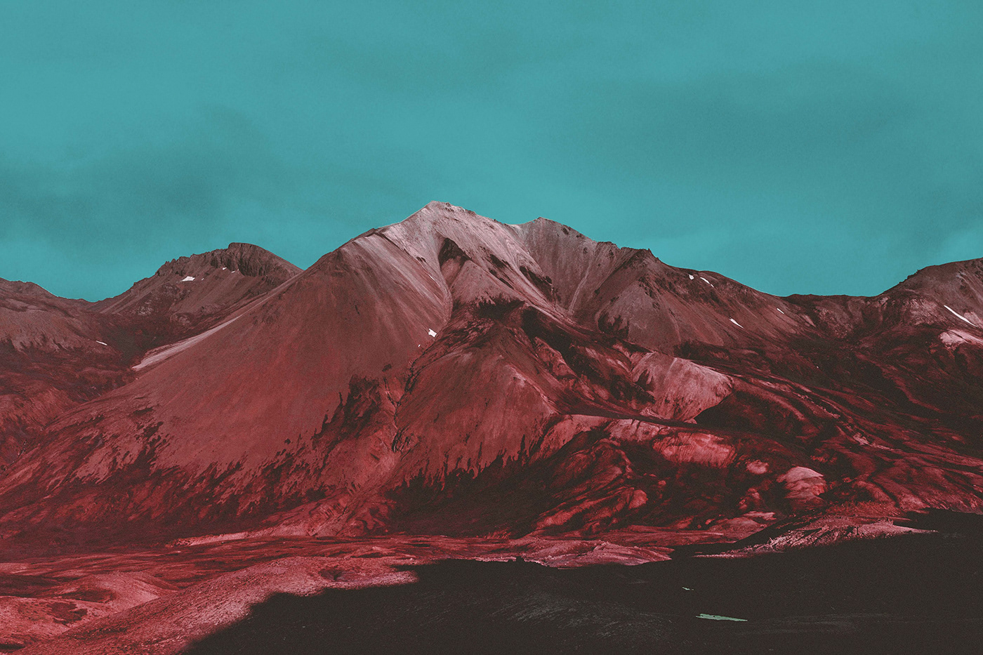 Red Mountains Wallpapers