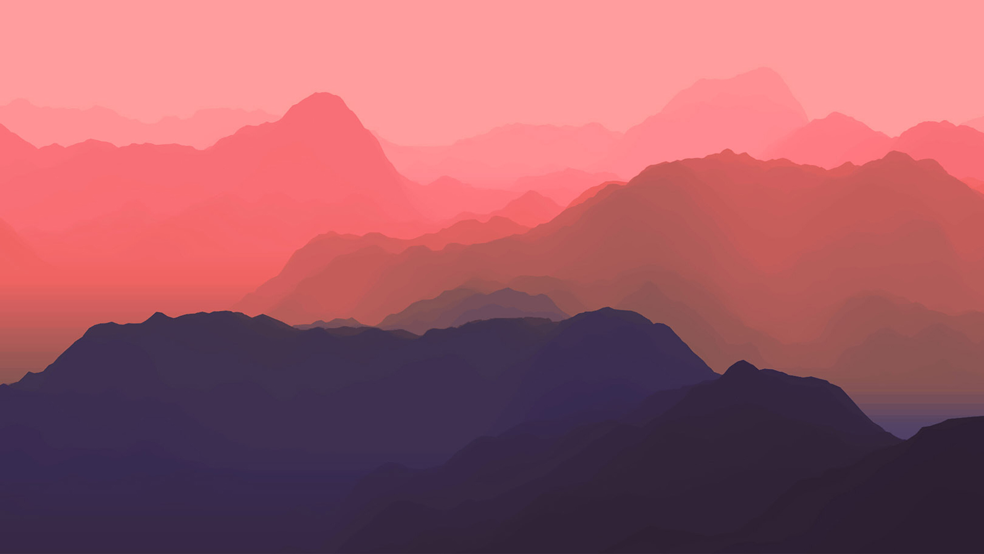 Red Mountains Wallpapers