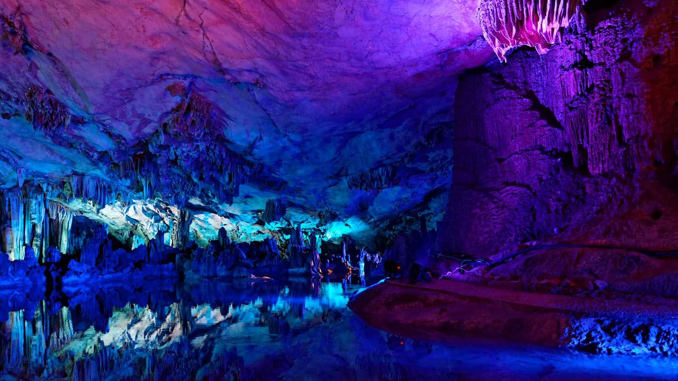 Reed Flute Cave Wallpapers