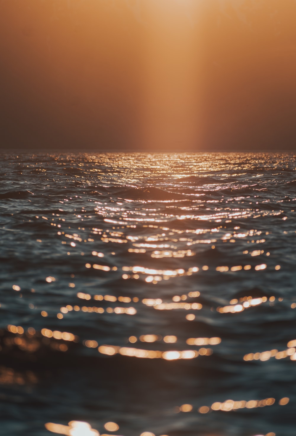 Ripple Water Minimal Sunset Wallpapers