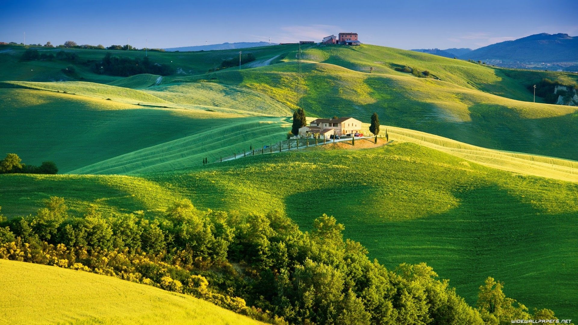 Rolling Green Hills Wallpapers