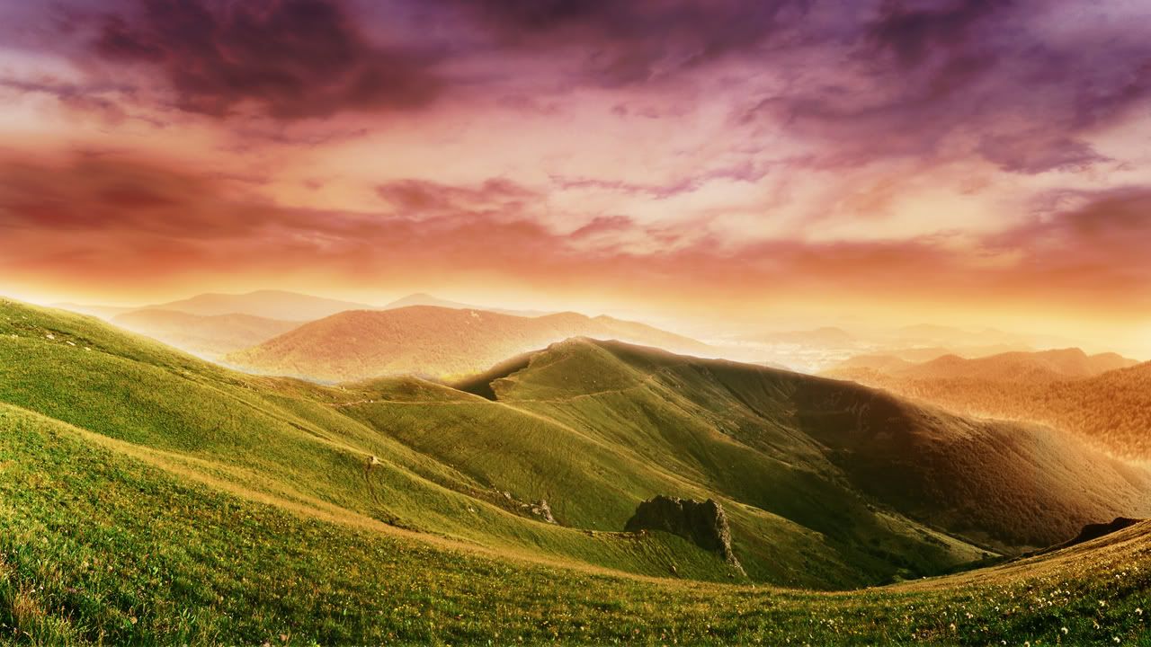 Rolling Green Hills Wallpapers