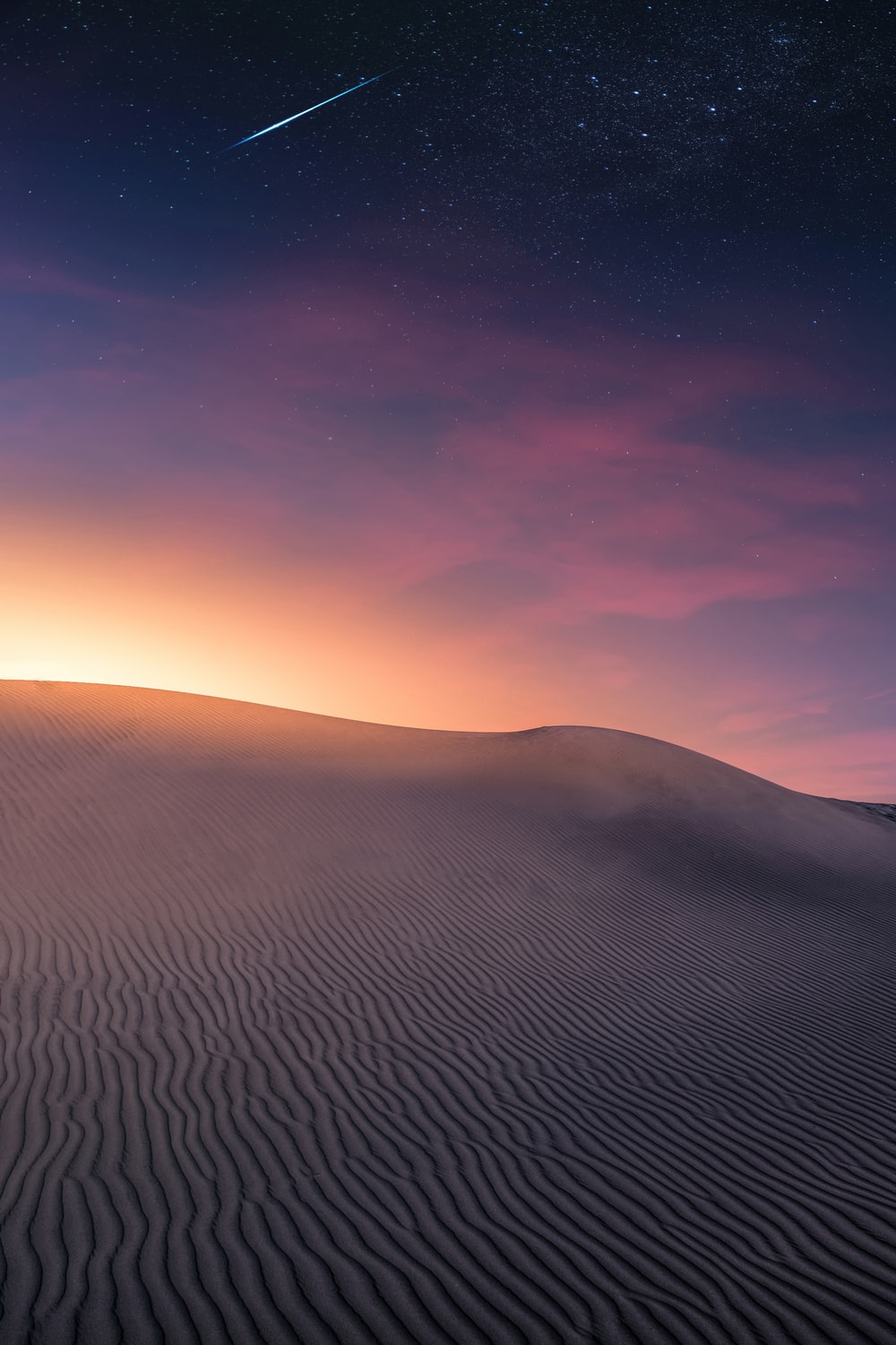 Sahara Desert In Scenery Night Wallpapers