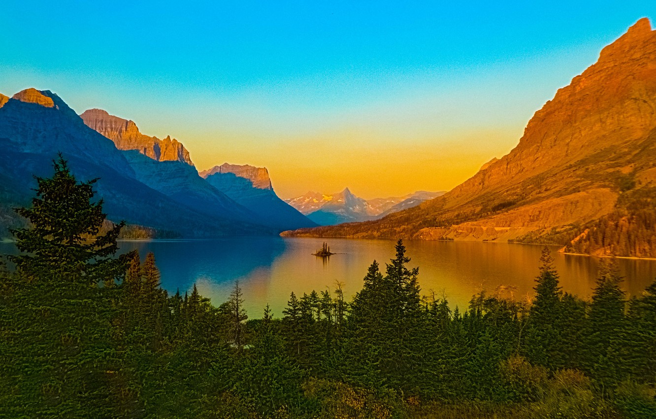 Saint Mary Lake Wallpapers