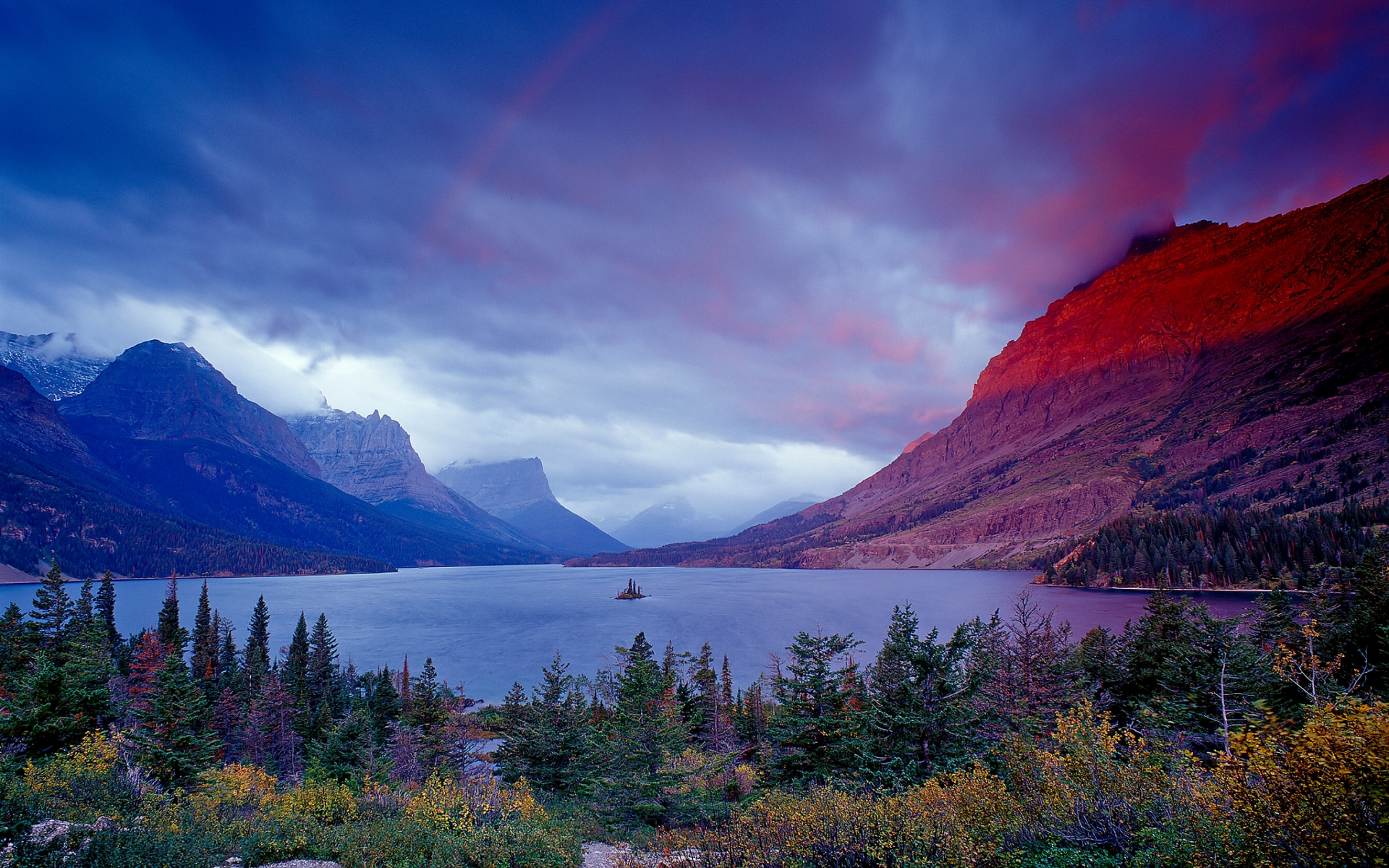 Saint Mary Lake Wallpapers