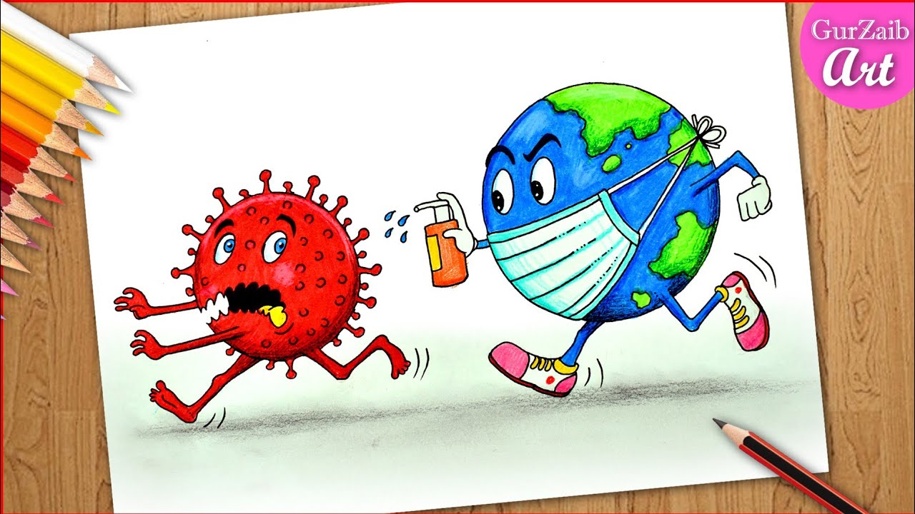 Sanitizing Earth Coronavirus (Covid-19) Wallpapers