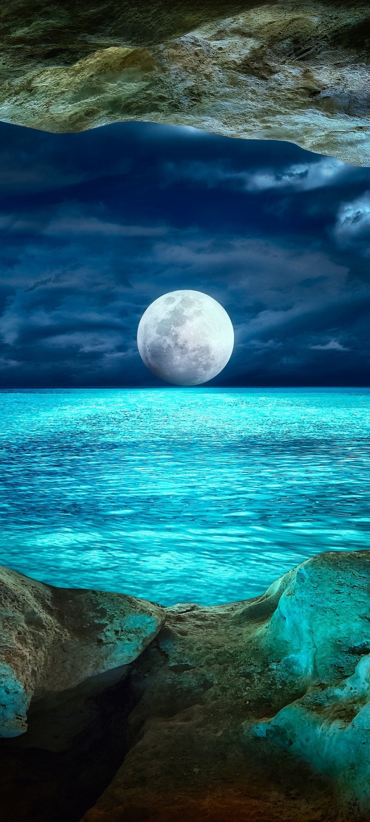 Scenery Moon View Wallpapers