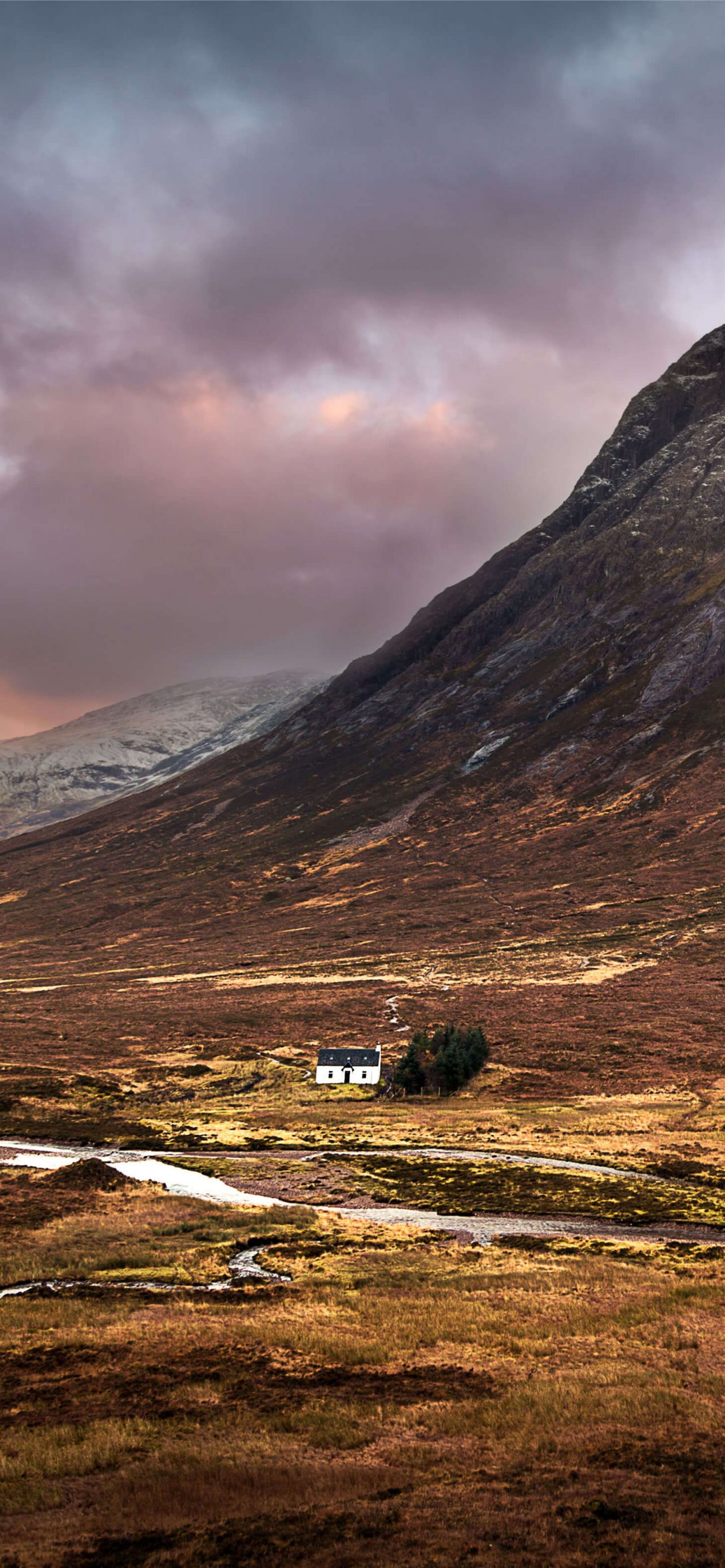 Scenery Night In Scotland Wallpapers