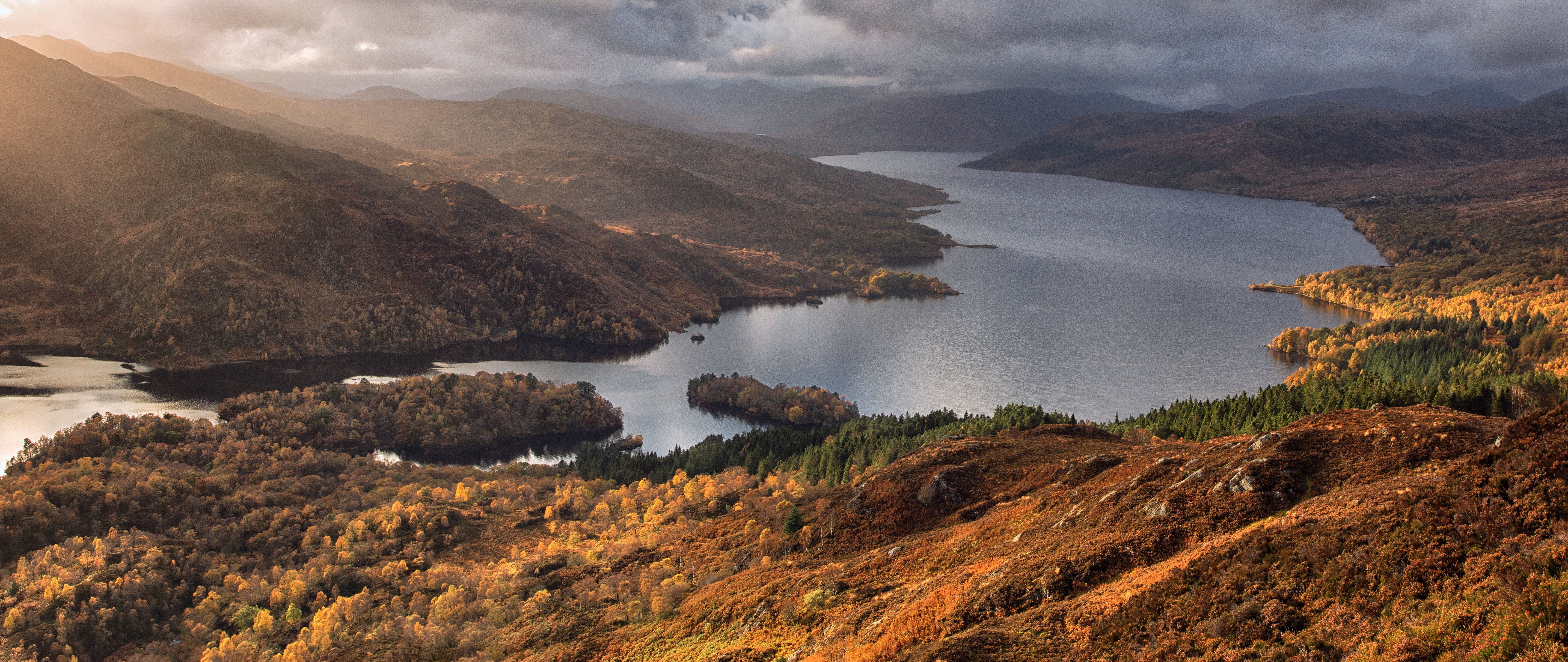 Scotland Beautiful Mountains Lake Wallpapers
