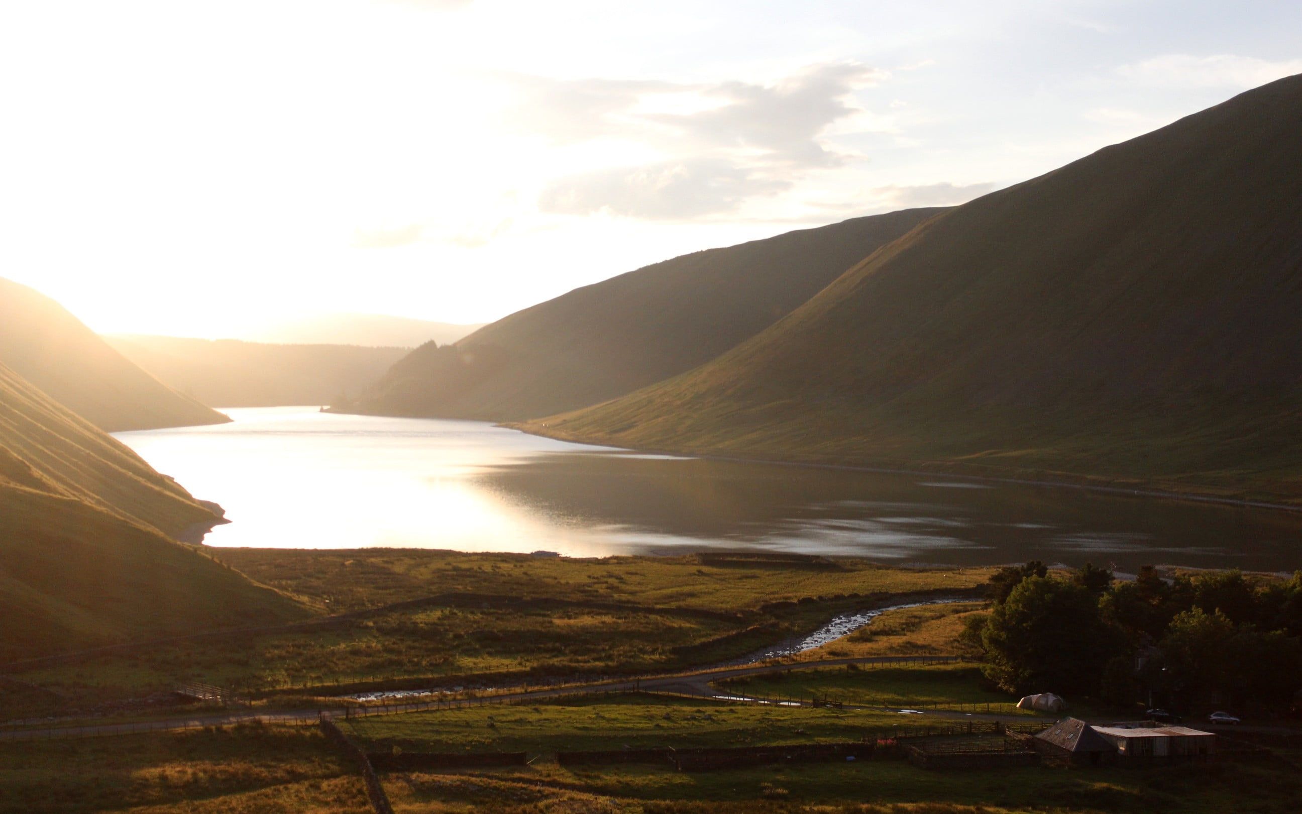 Scotland Beautiful Mountains Lake Wallpapers