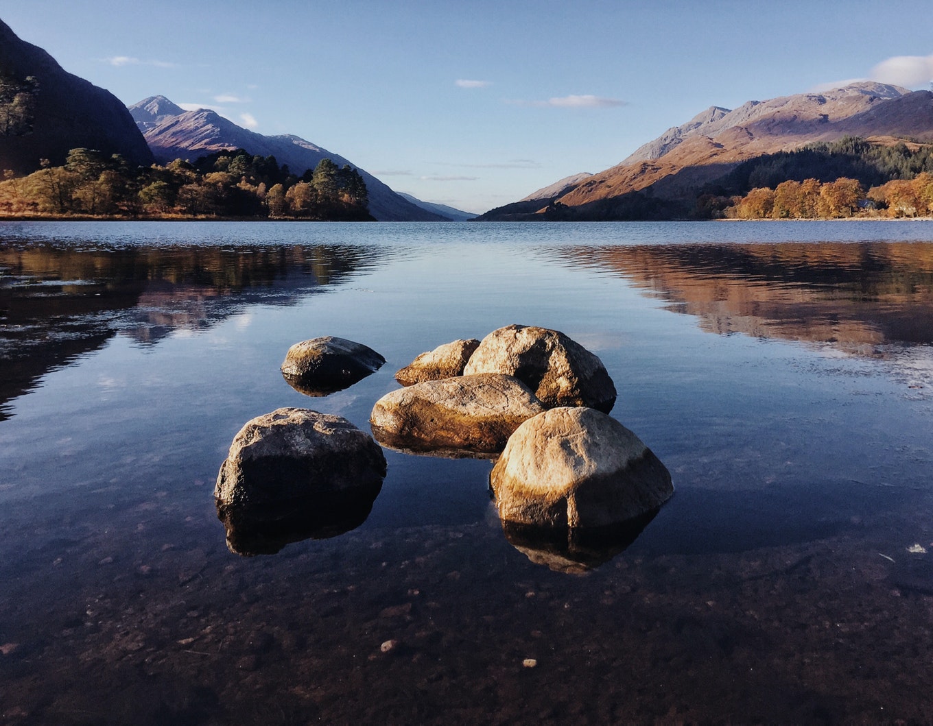 Scotland Beautiful Mountains Lake Wallpapers