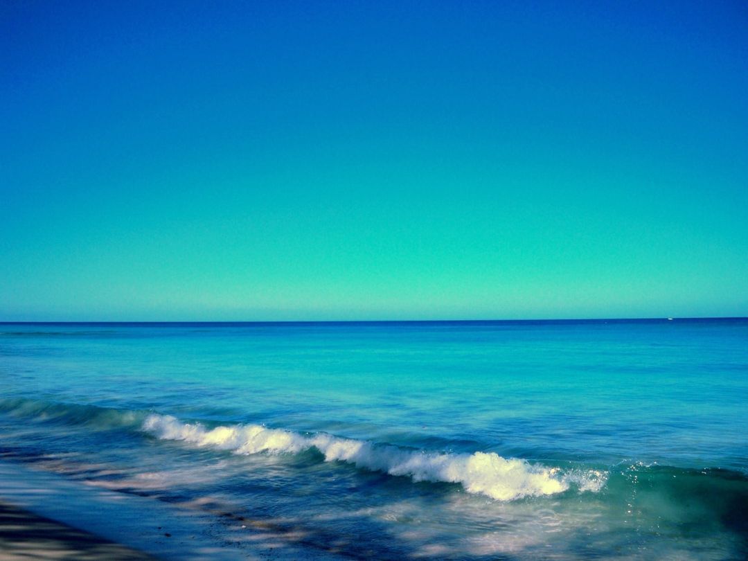 Sea Gradient Shore Wallpapers