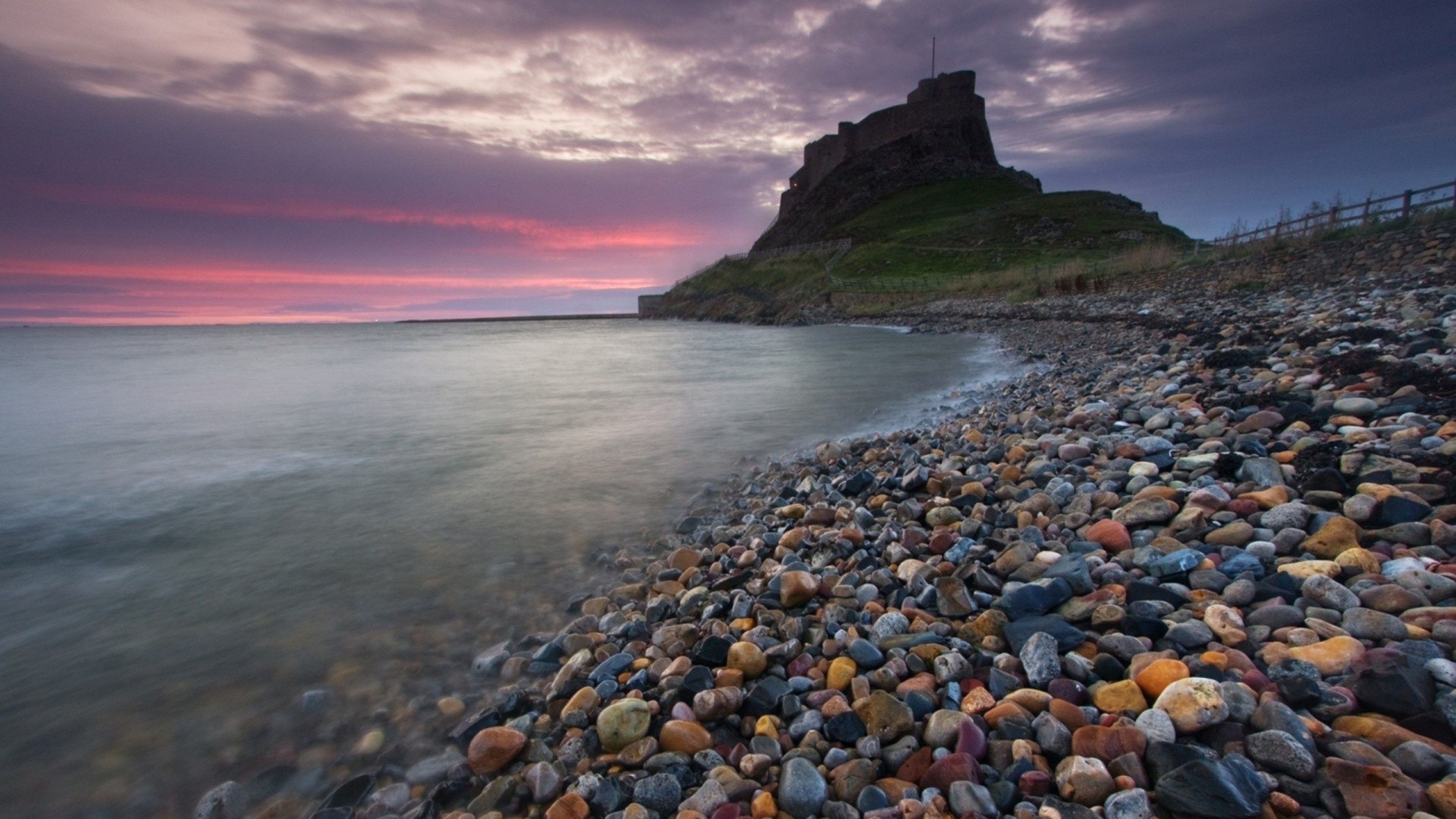 Sea Stone Near Coastline Wallpapers