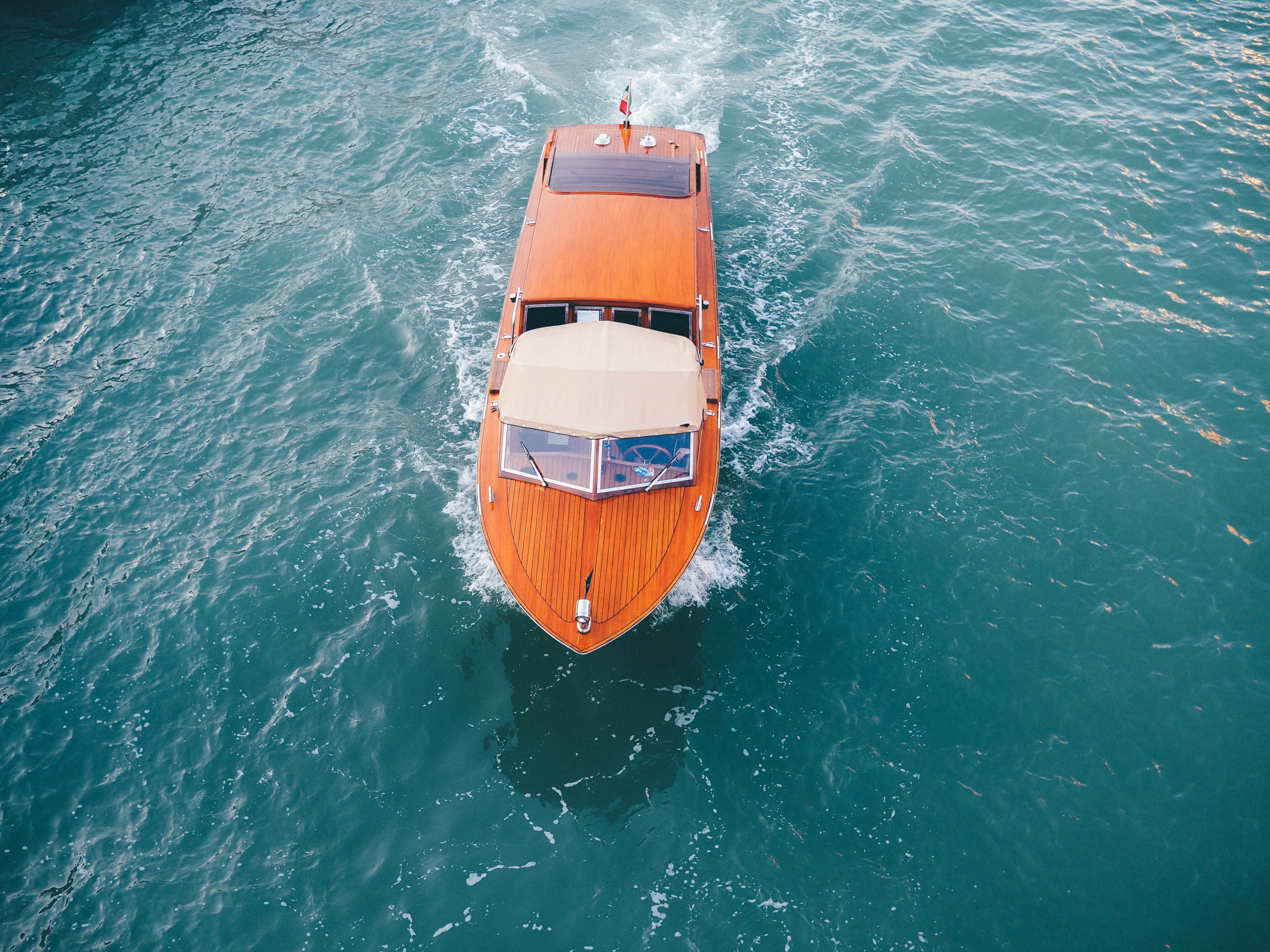 Sea Vehicle Boat Aerial View Wallpapers