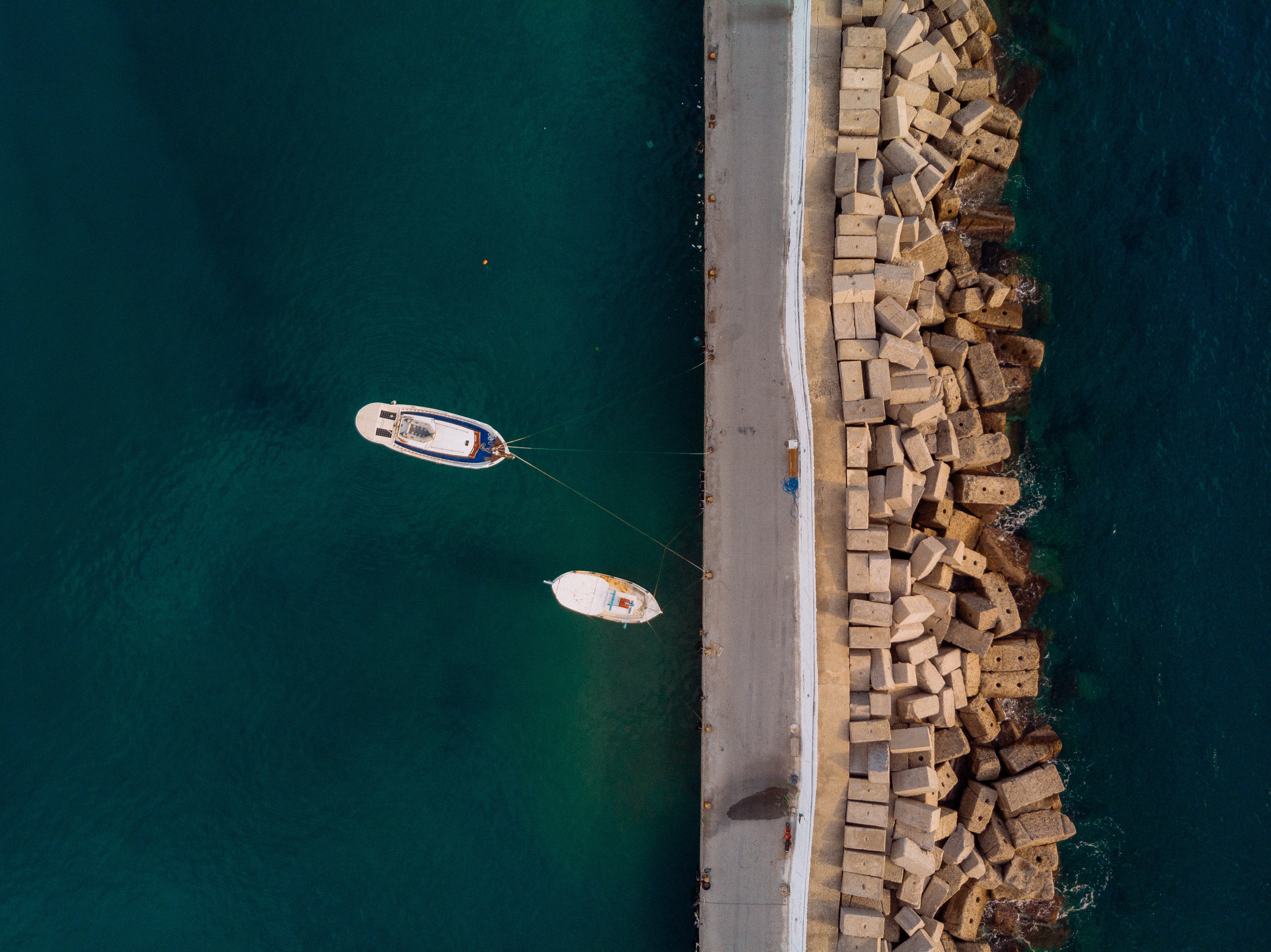 Sea Vehicle Boat Aerial View Wallpapers