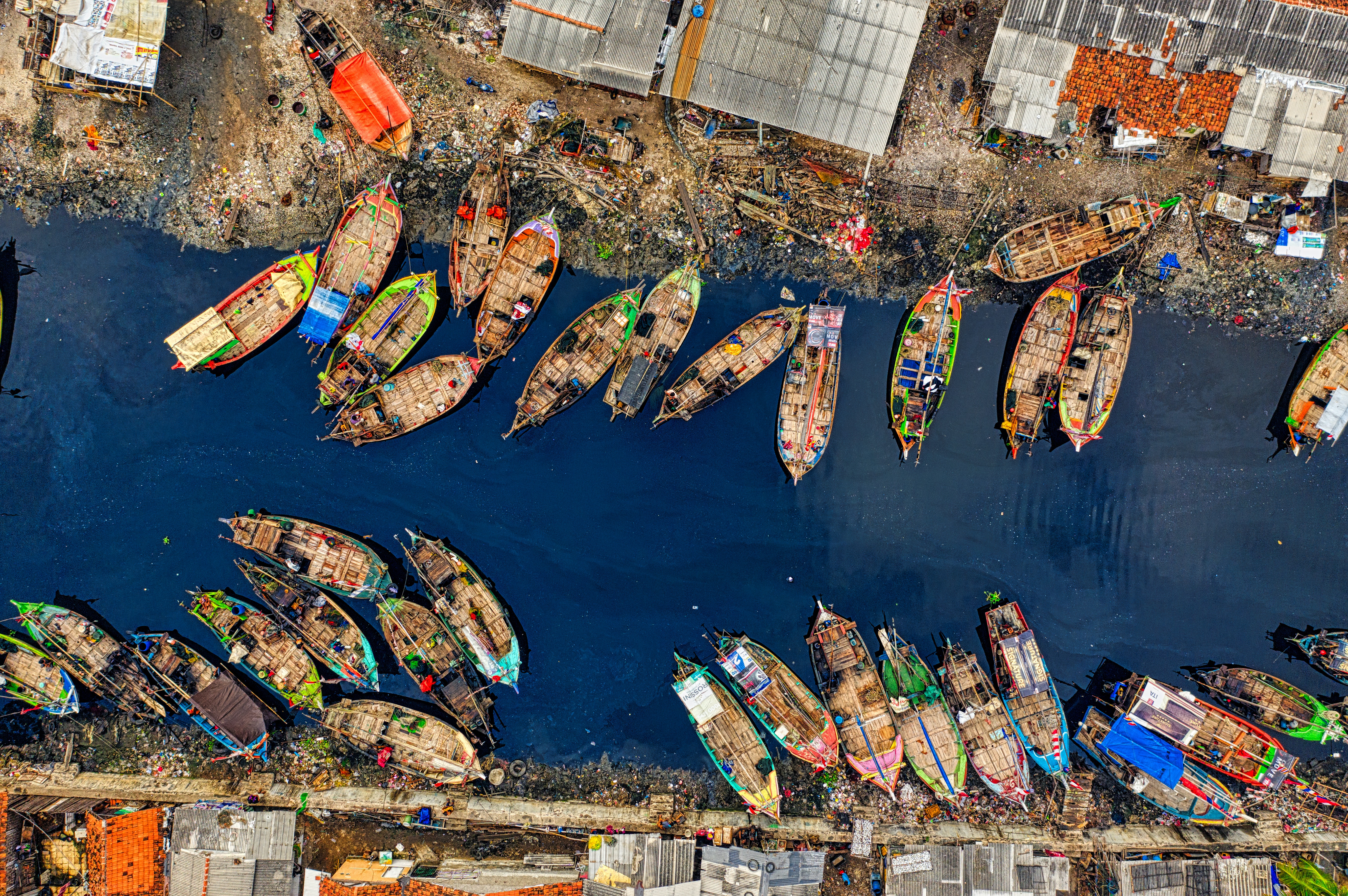 Sea Vehicle Boat Aerial View Wallpapers