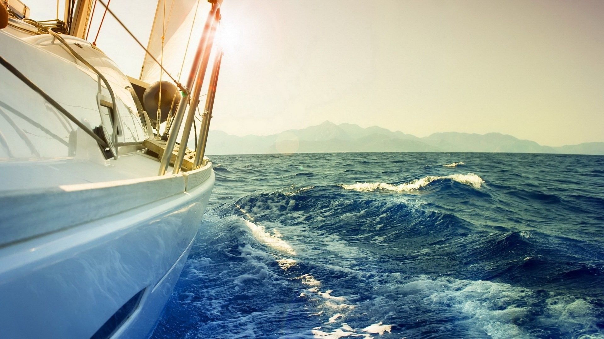 Sea Water Boat Wallpapers