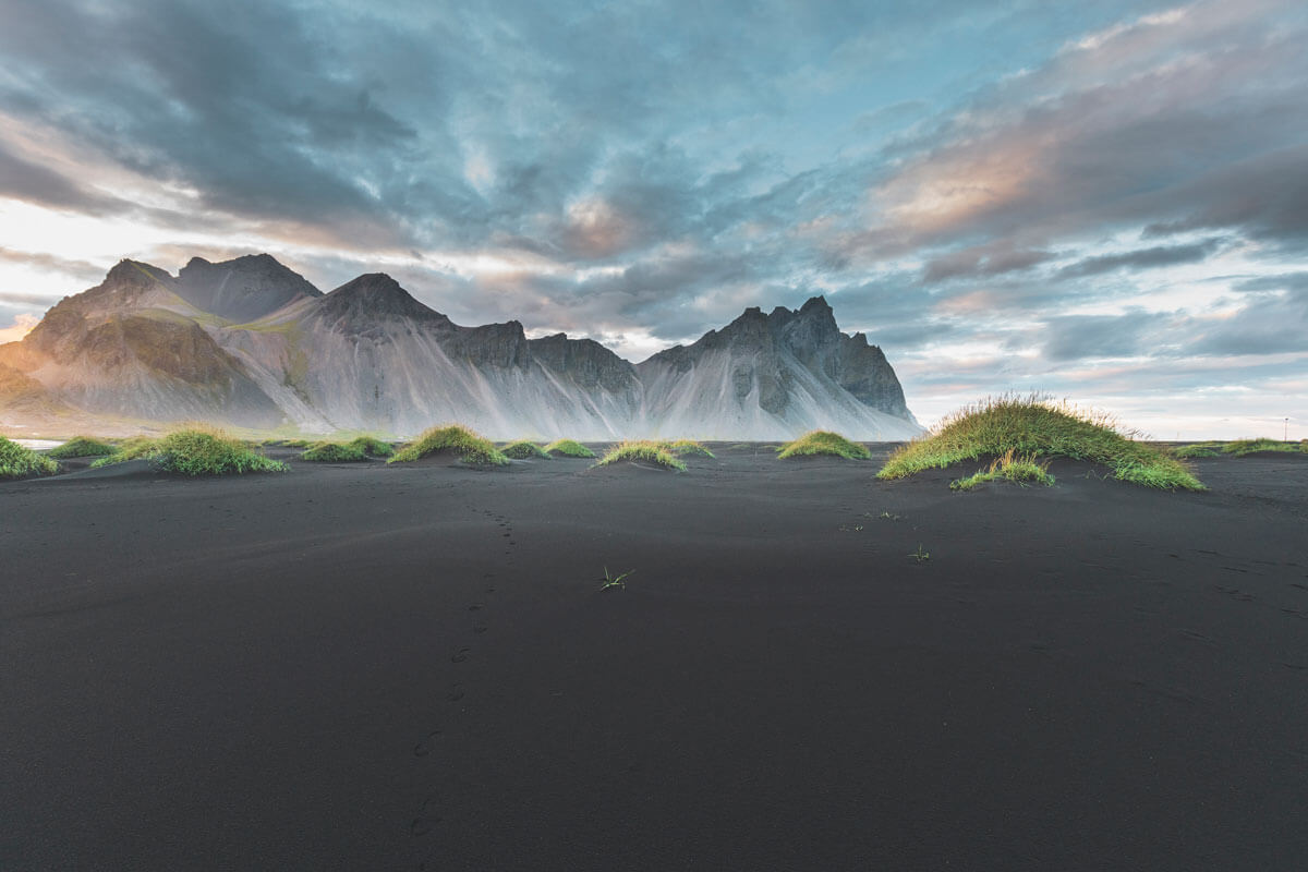 Seashore Iceland Mountains 5K Wallpapers