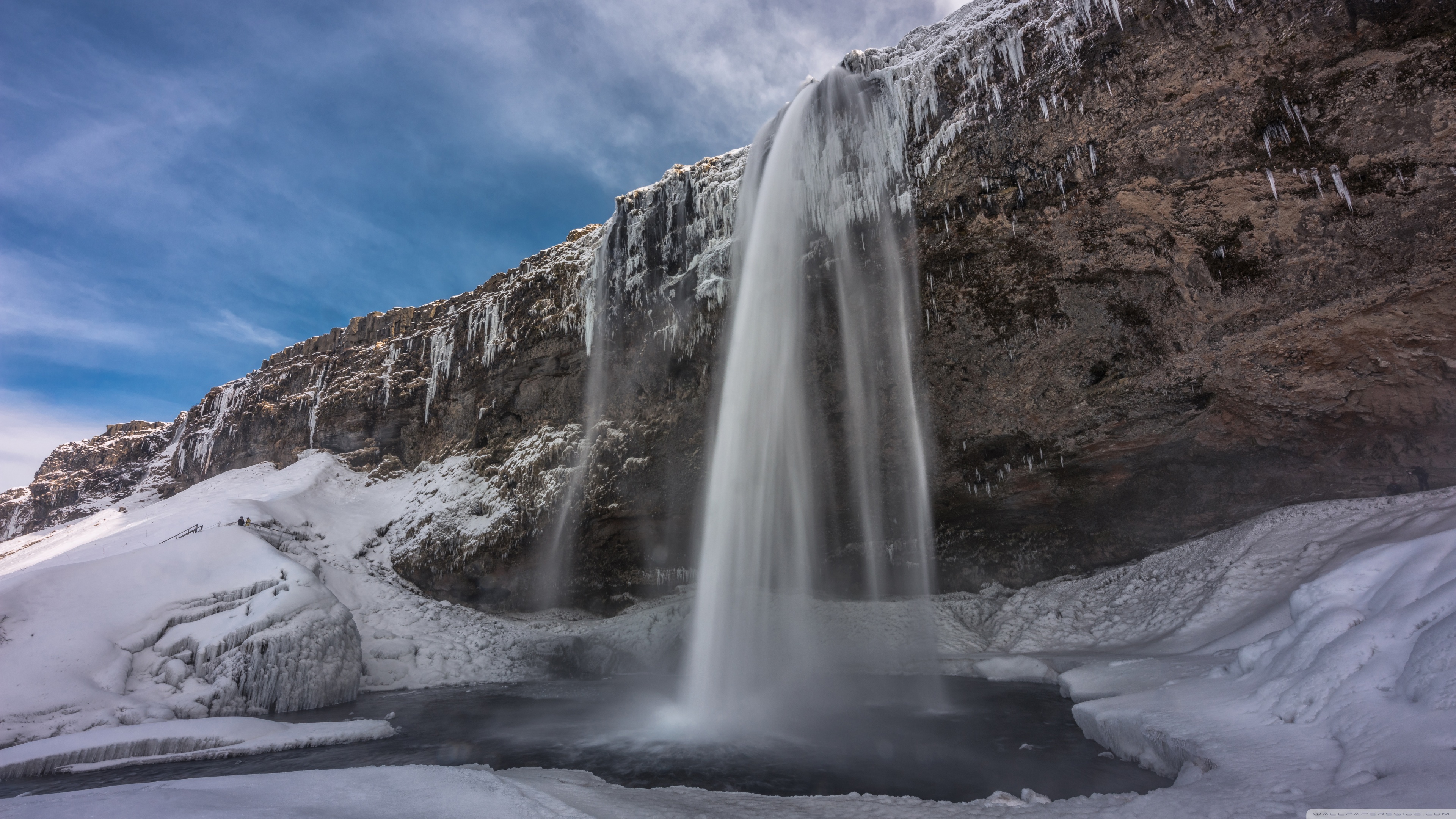 Seljalandsfoss 4K Waterfall Wallpapers