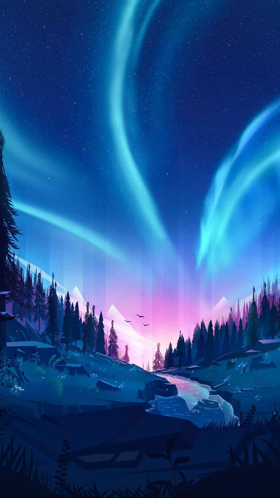 Sky Aurora Borealis Wallpapers