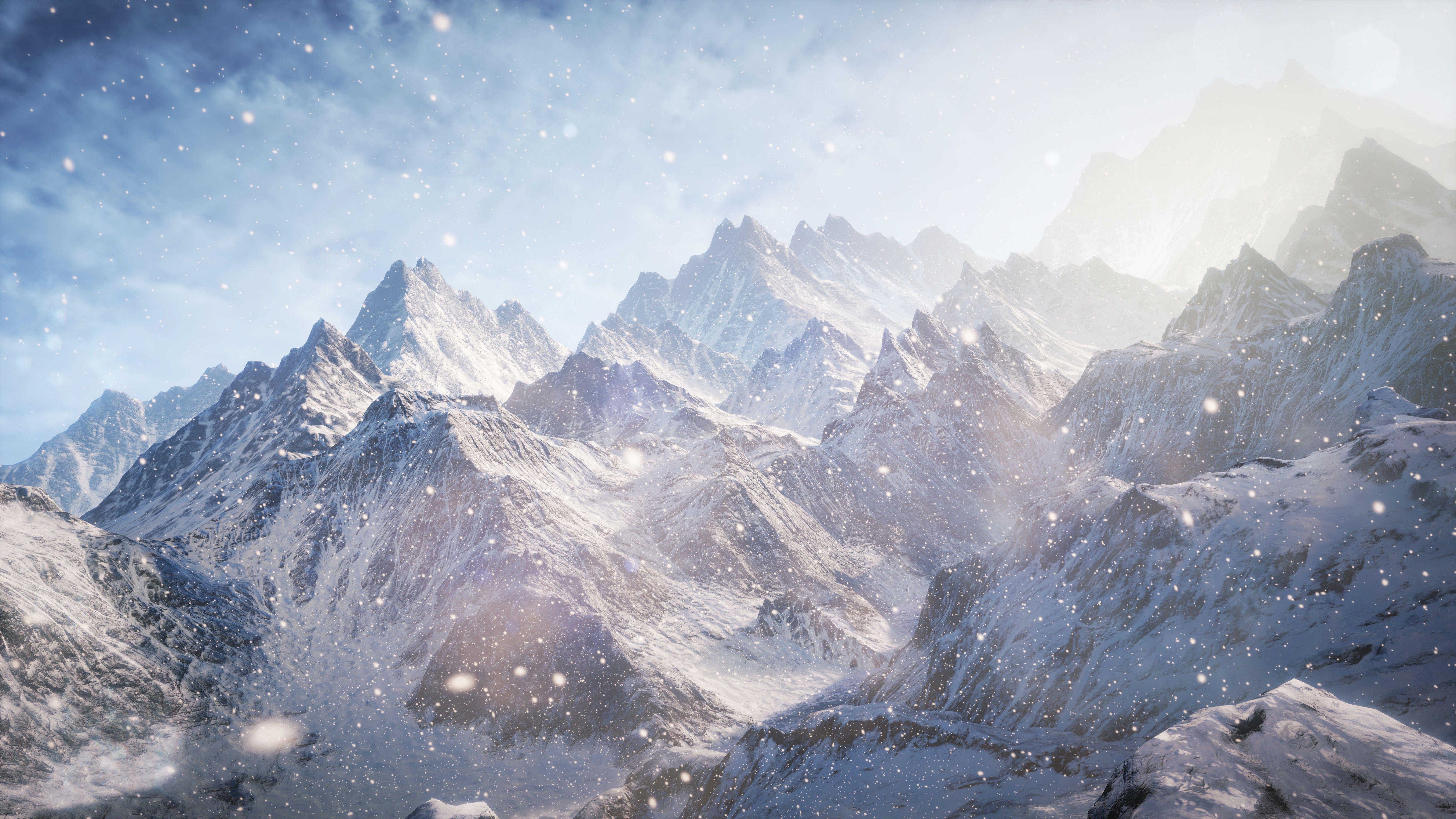 Snowy Mountains Wallpapers