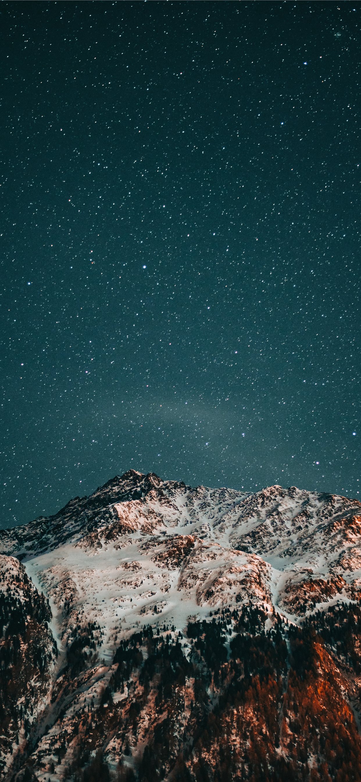 Starry Mountain Night Wallpapers