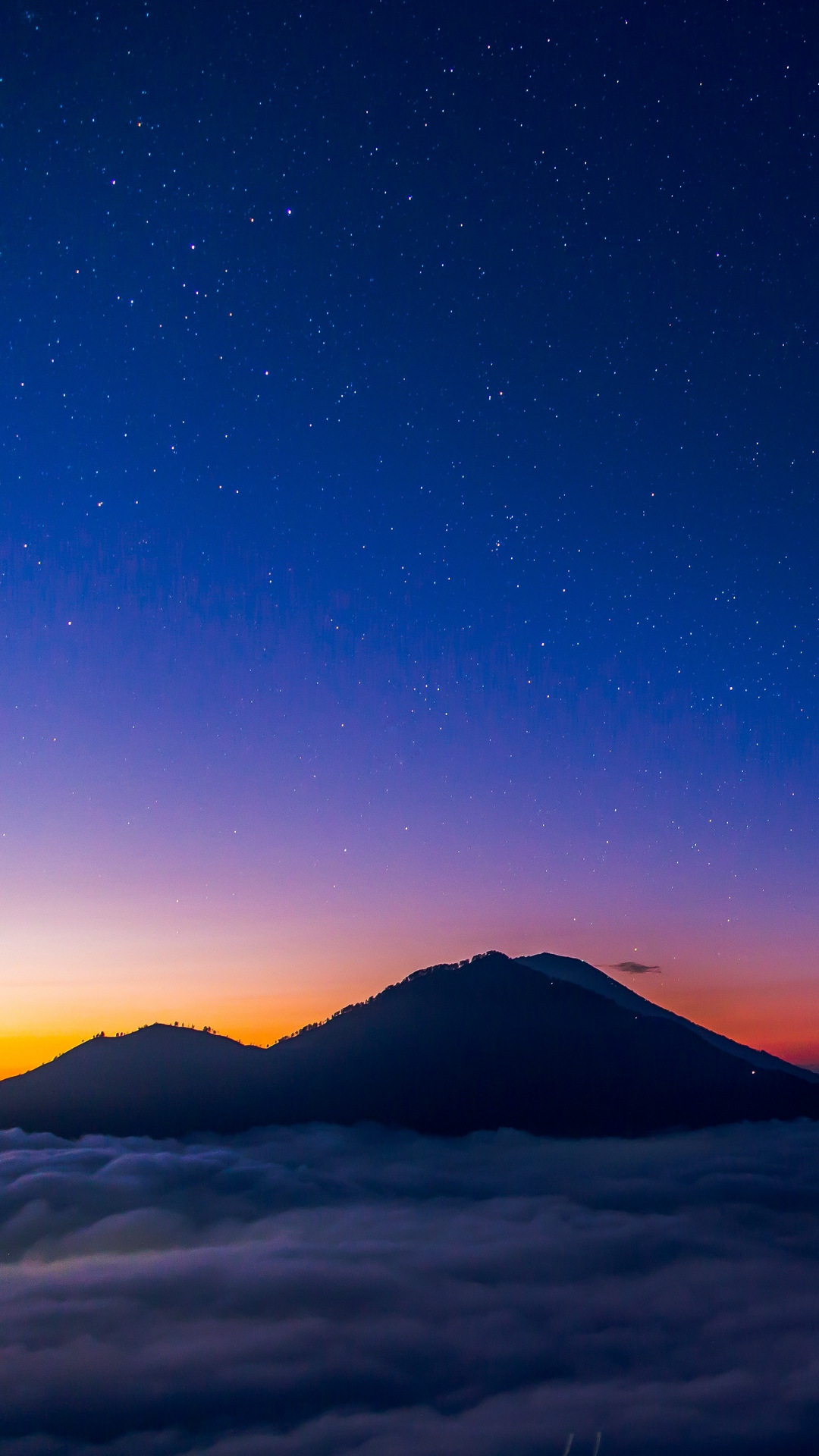 Starry Star Sky And Mountain Wallpapers