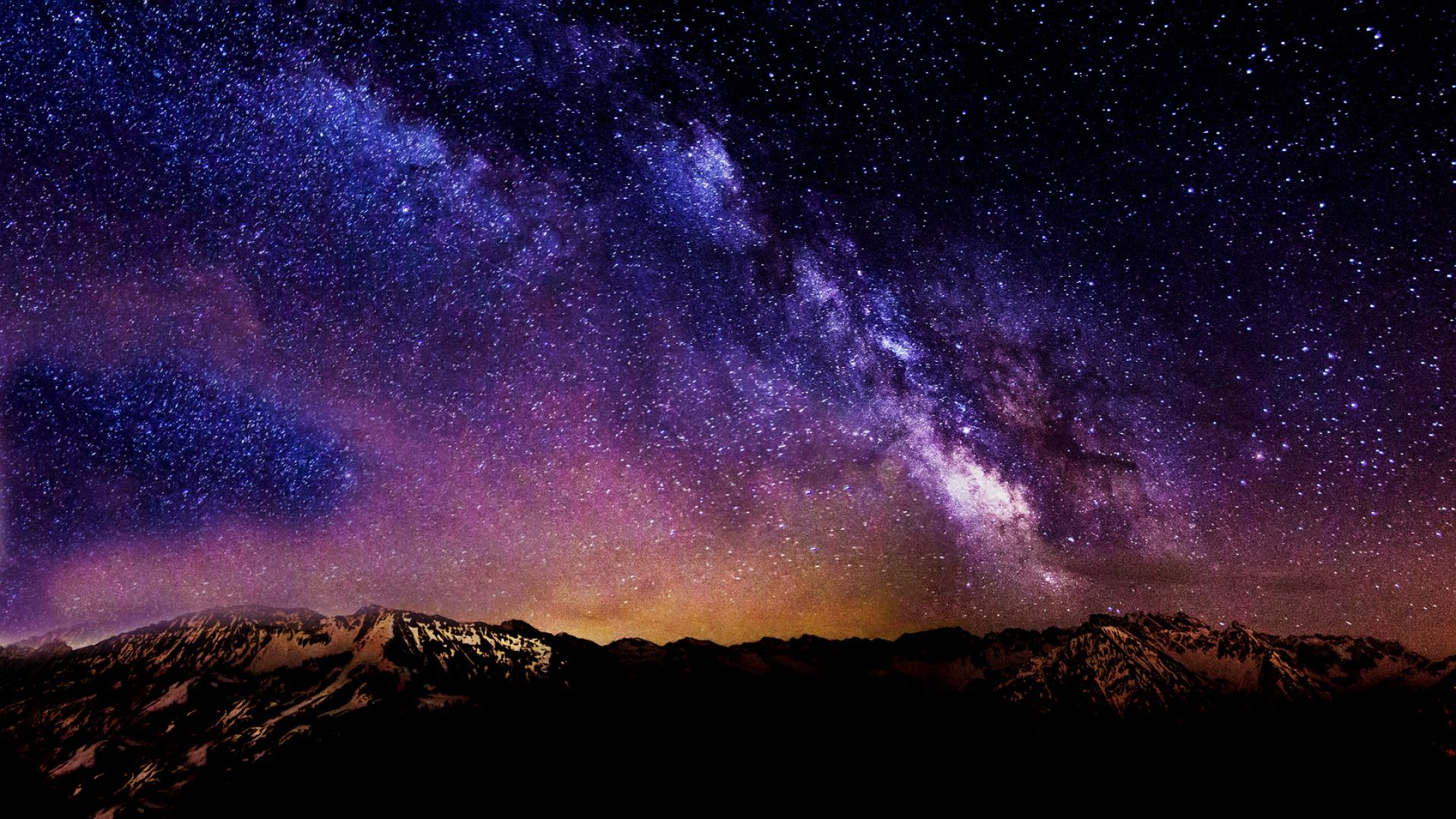 Stars Starry Sky Night Wallpapers