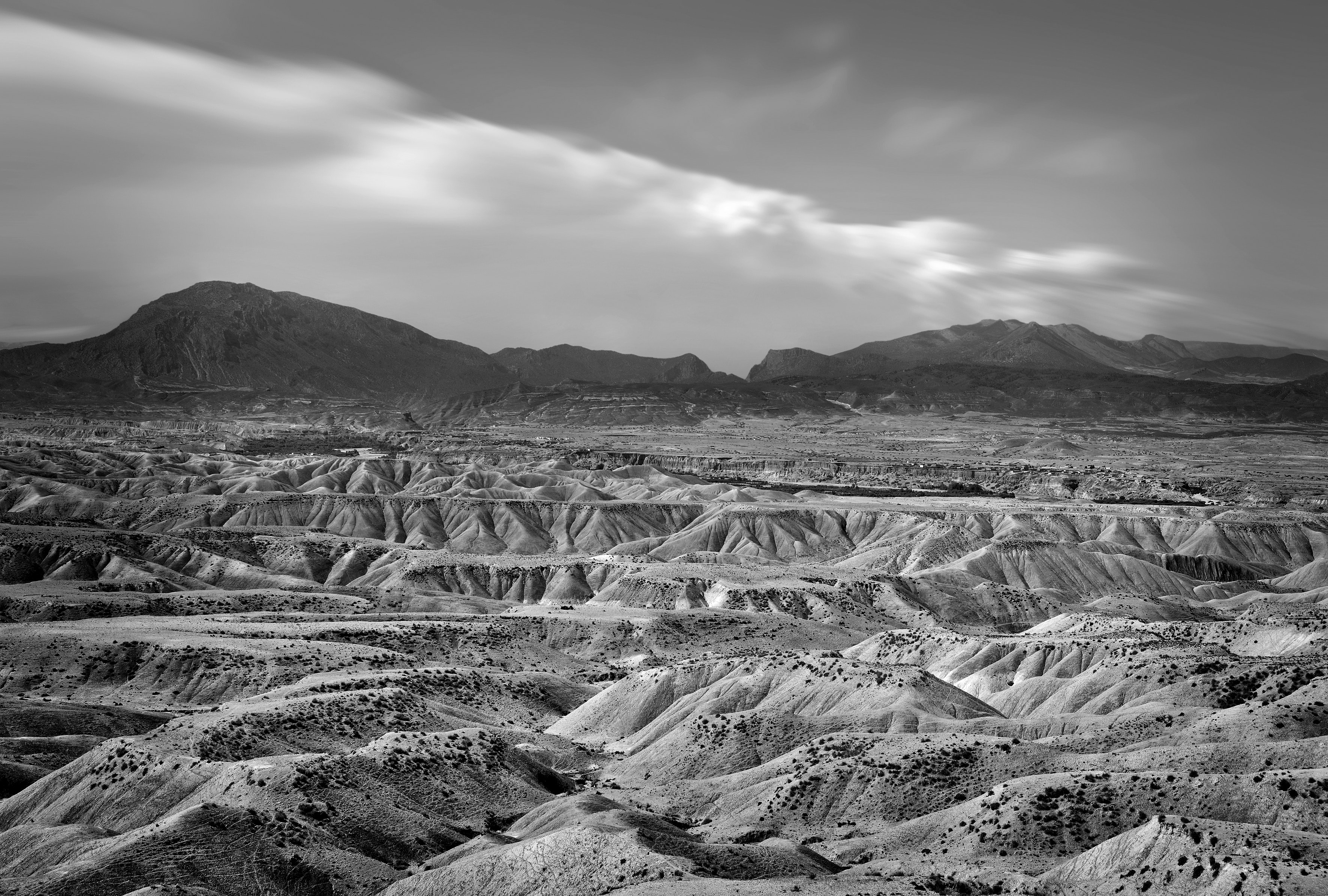 Stone Mountains Snow In Monochrome Wallpapers