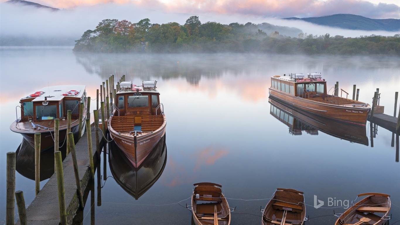 Sunrise At Cumbria Wallpapers