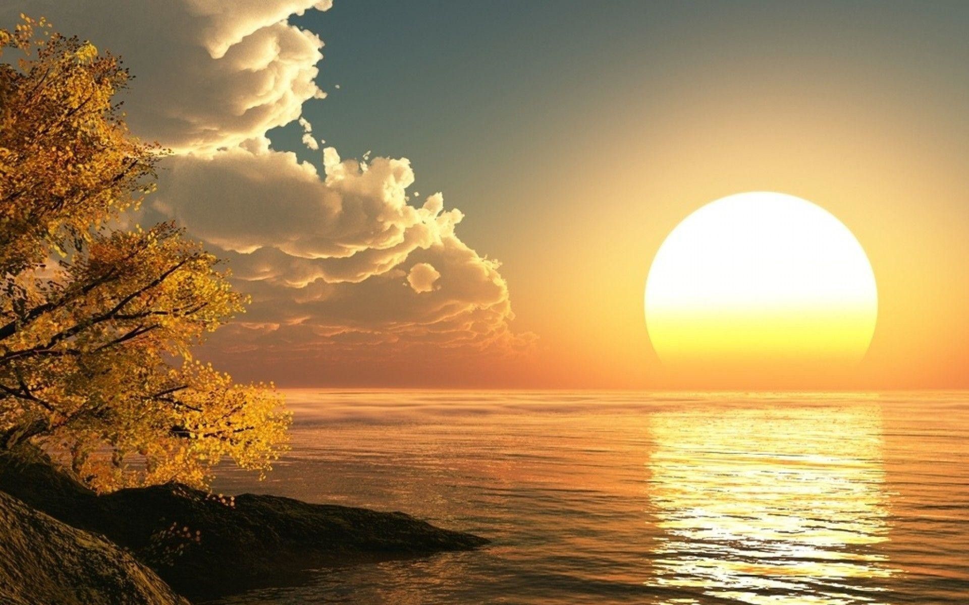 Sunrise Nature Horizon Wallpapers