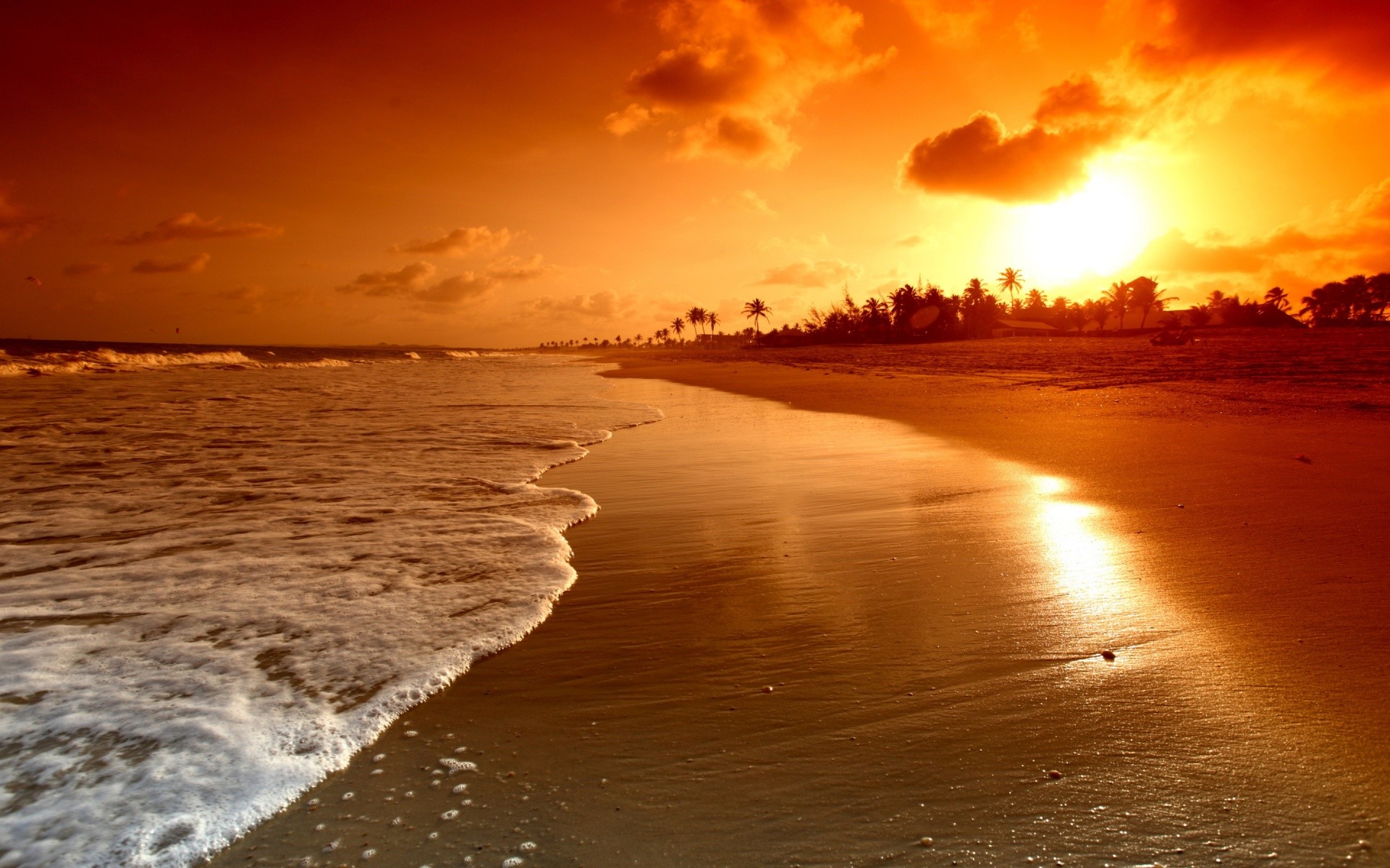 Sunset Beach Wallpapers