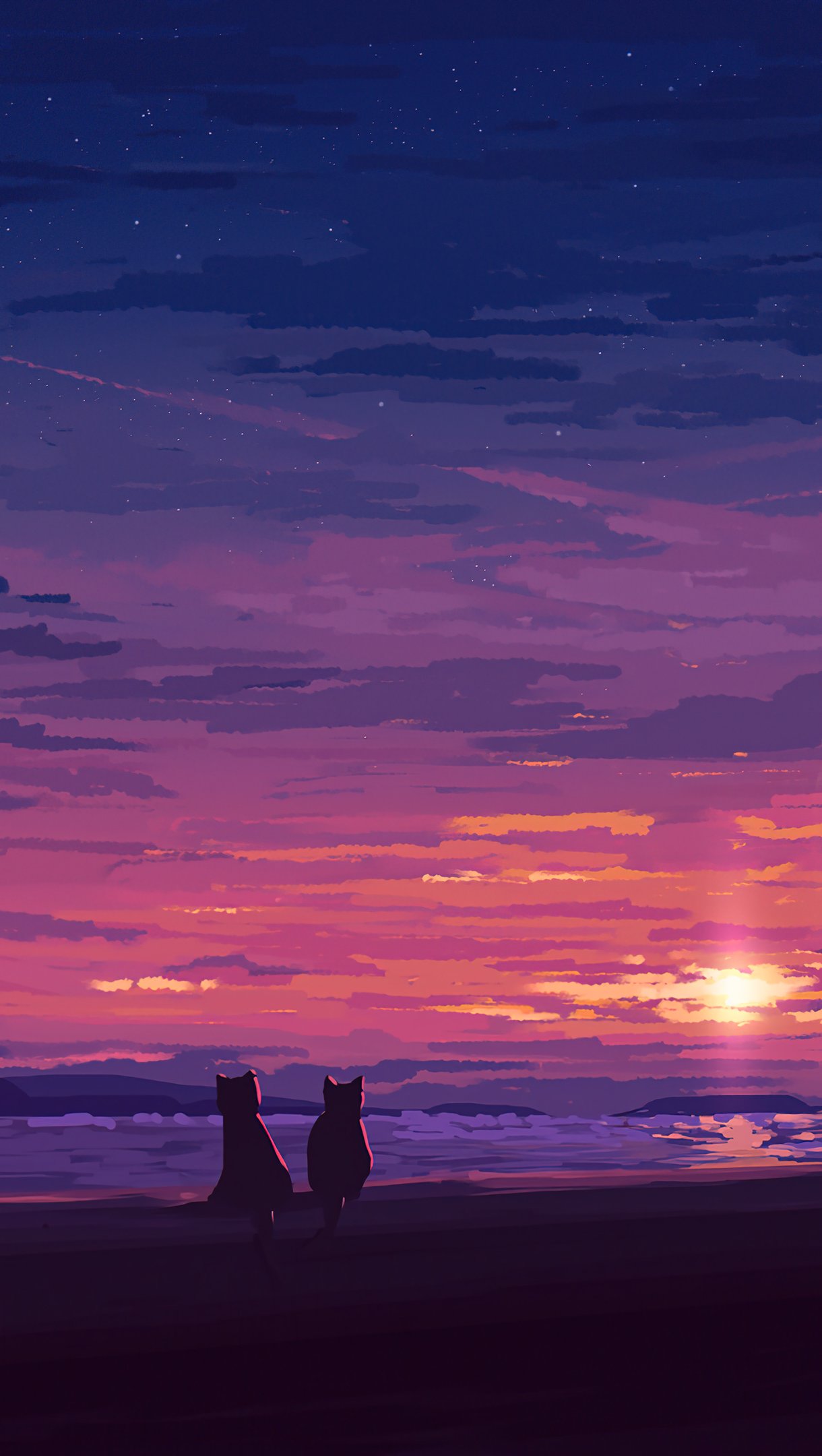 Sunset Digital Art 4K Wallpapers