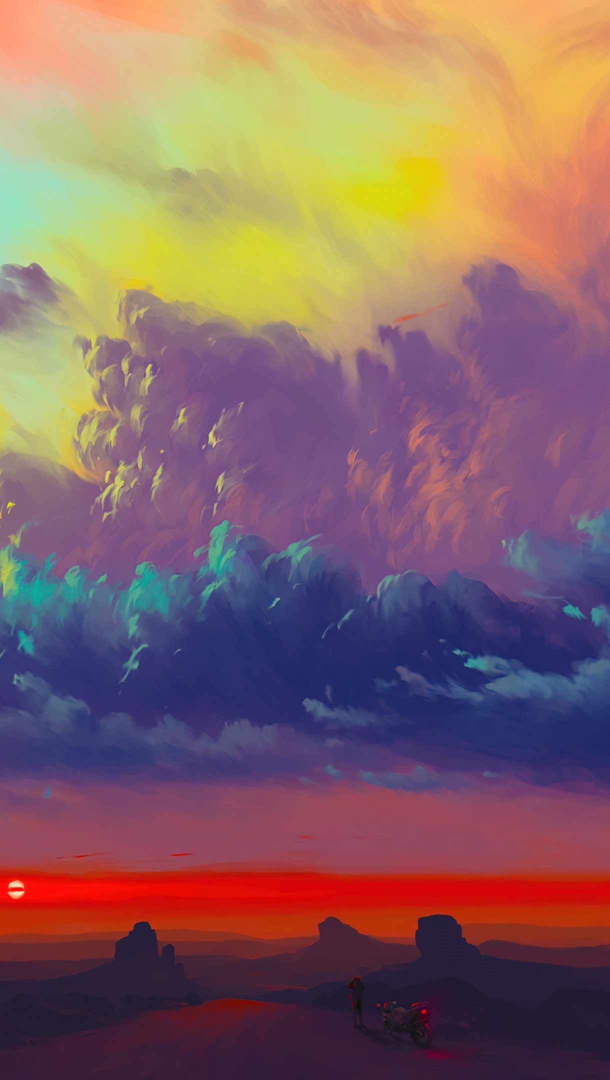 Sunset Digital Art 4K Wallpapers