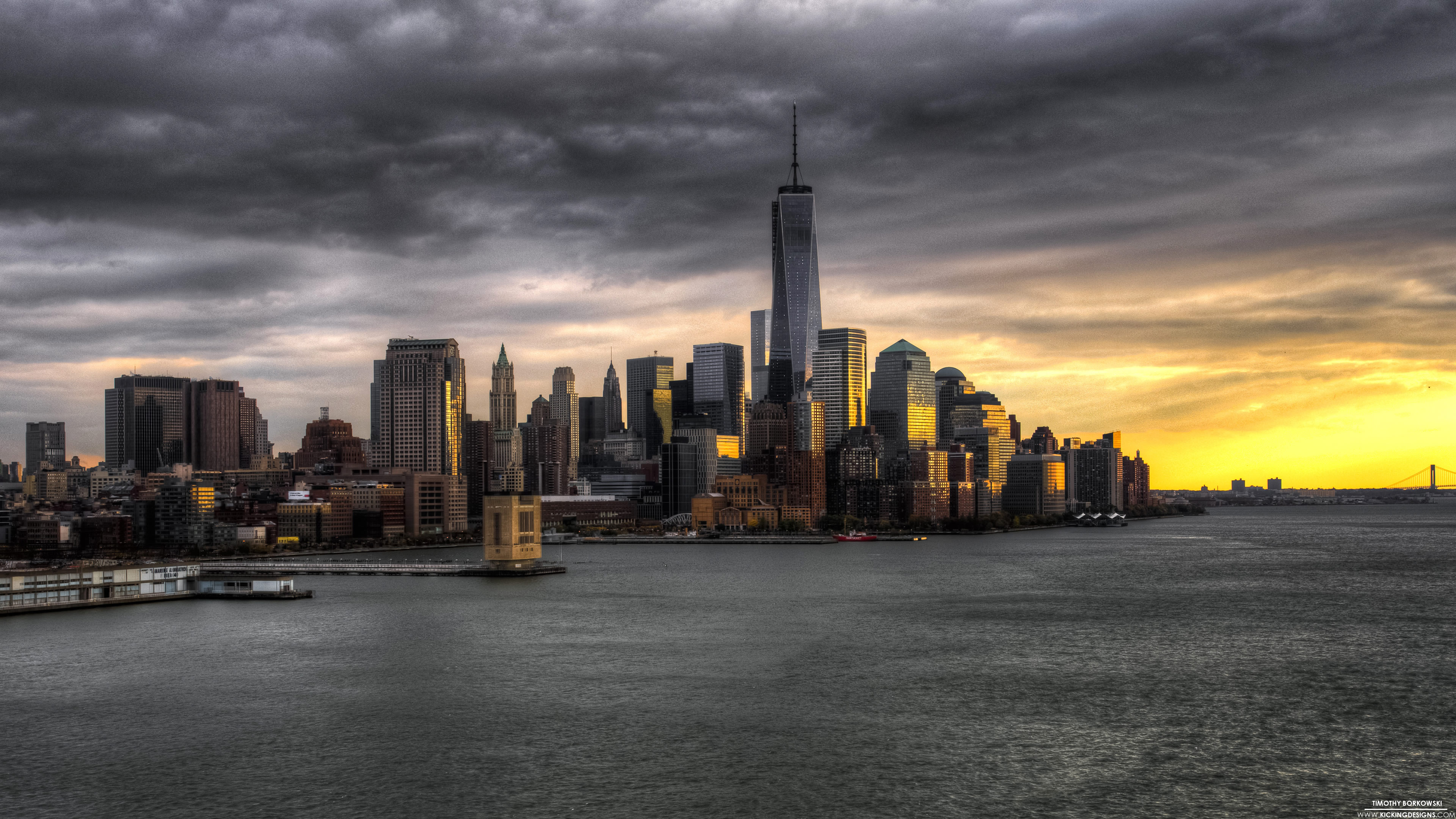 Sunset In Manhattan Wallpapers