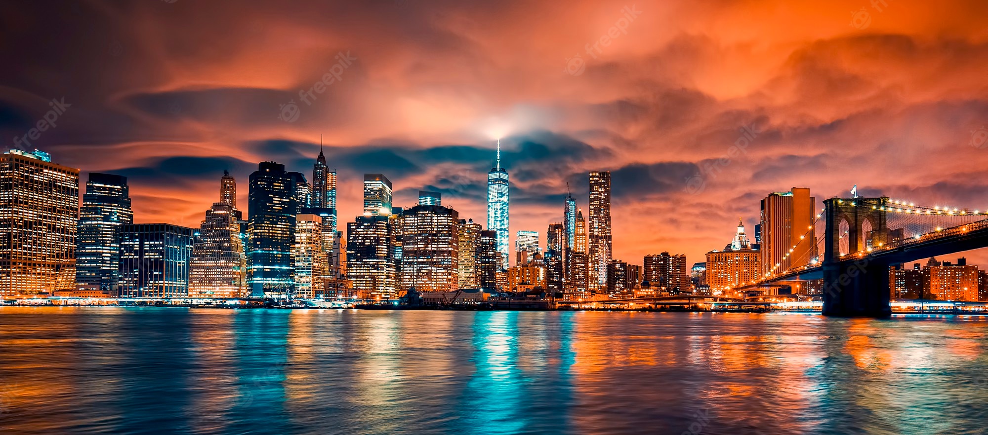 Sunset In Manhattan Wallpapers