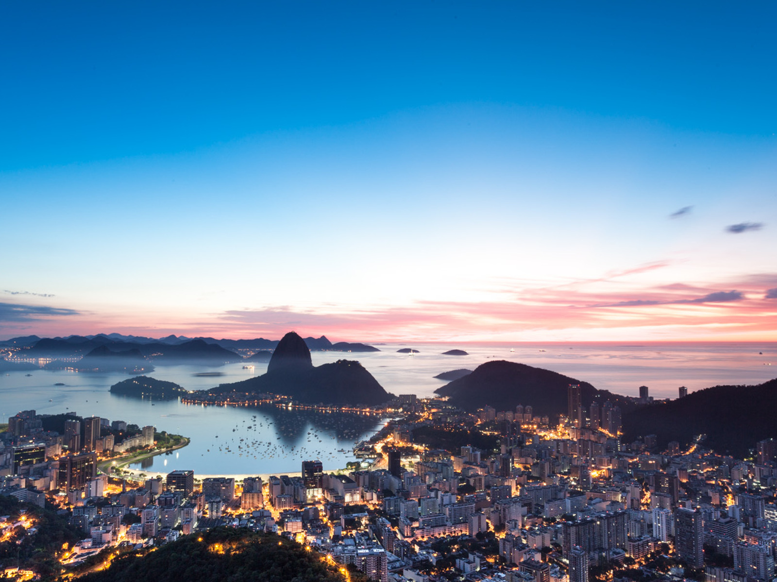 Sunset In Rio De Janeiro 5K Wallpapers