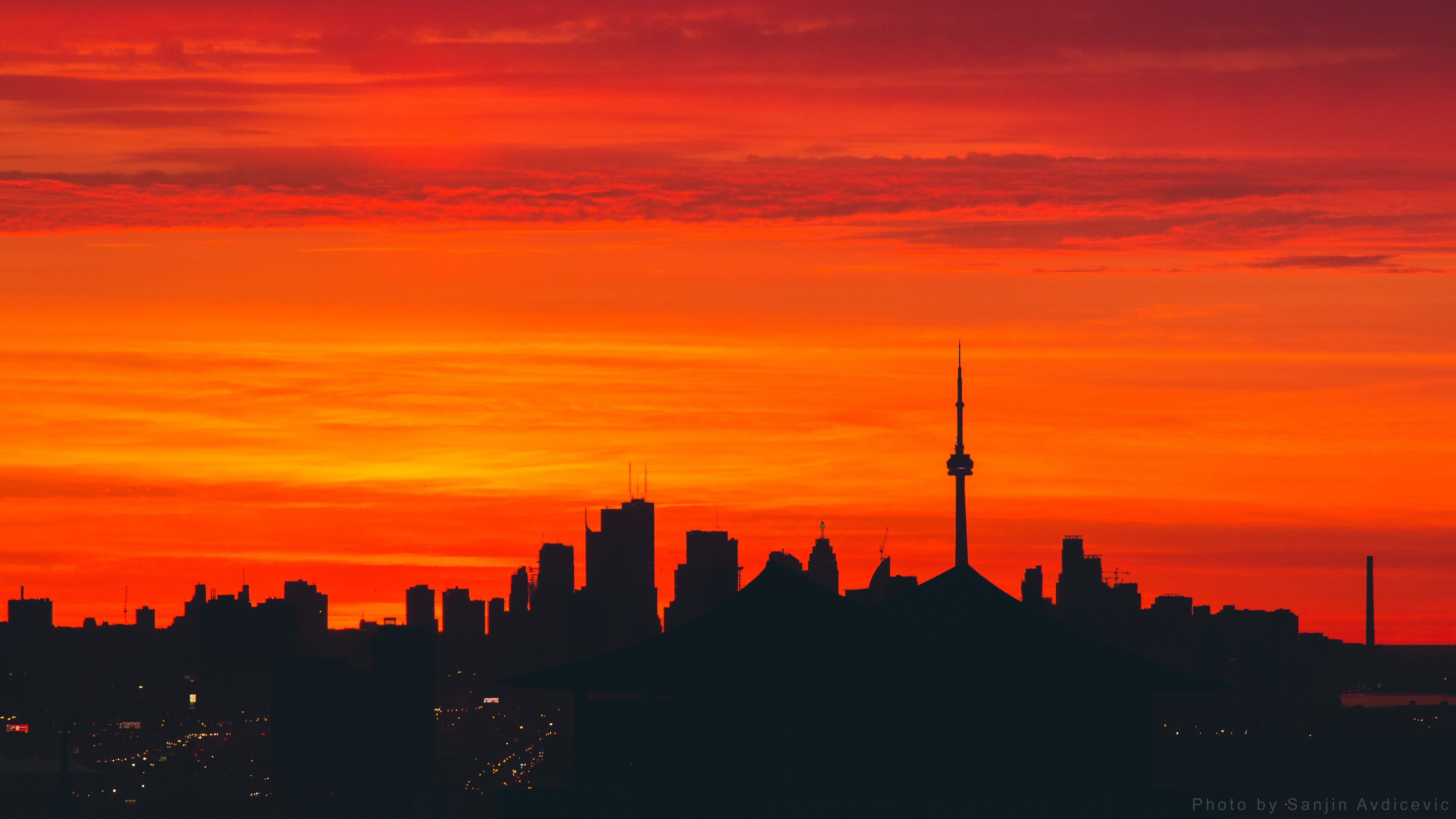 Sunset View In Canada Wallpapers