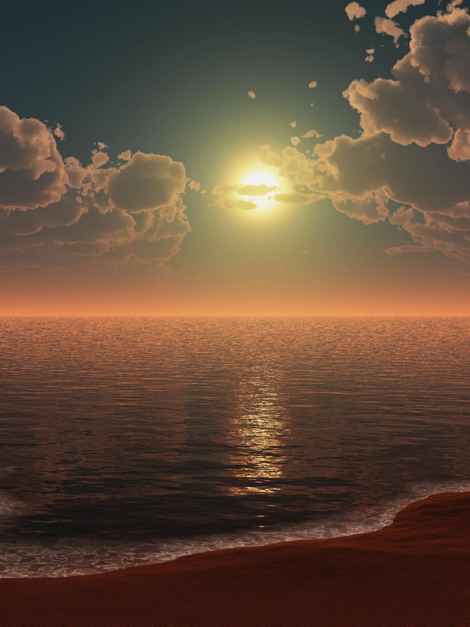 Surreal Landscape Sunset Wallpapers