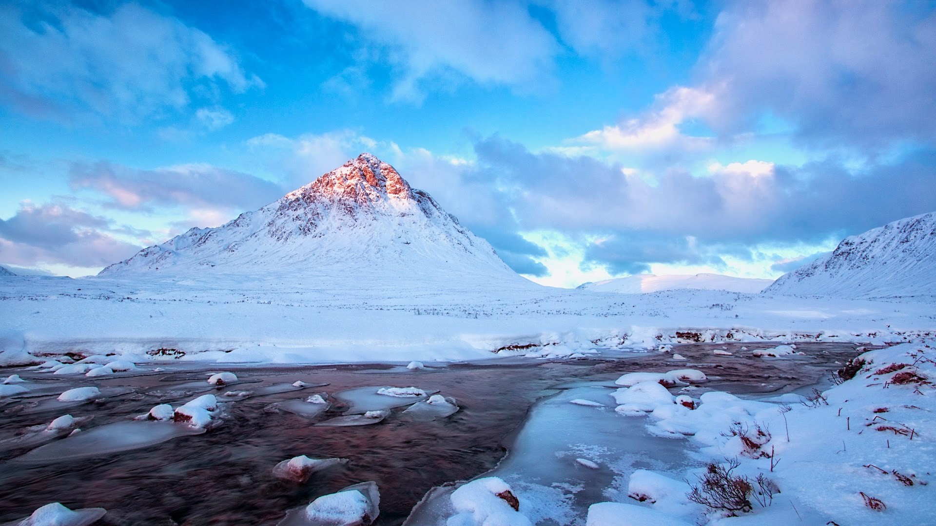 Surreal Mountains Landscape Wallpapers