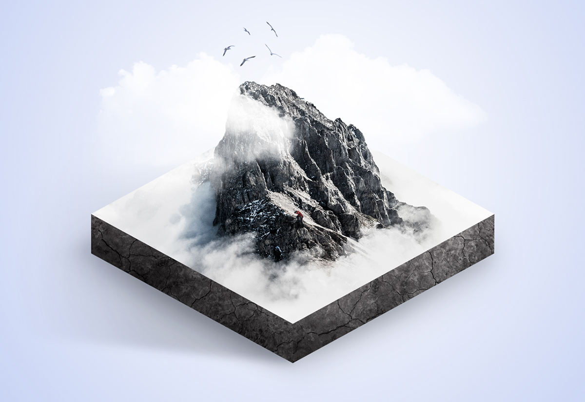 Surreal Mountains Landscape Wallpapers