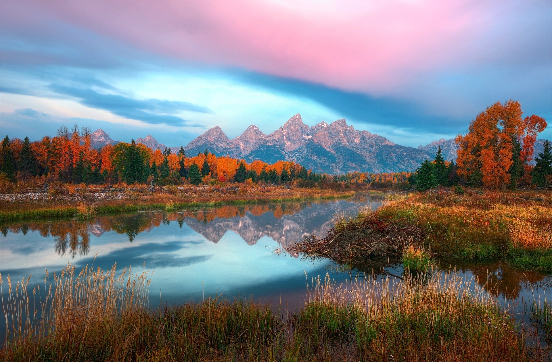 The Teton Range Wallpapers