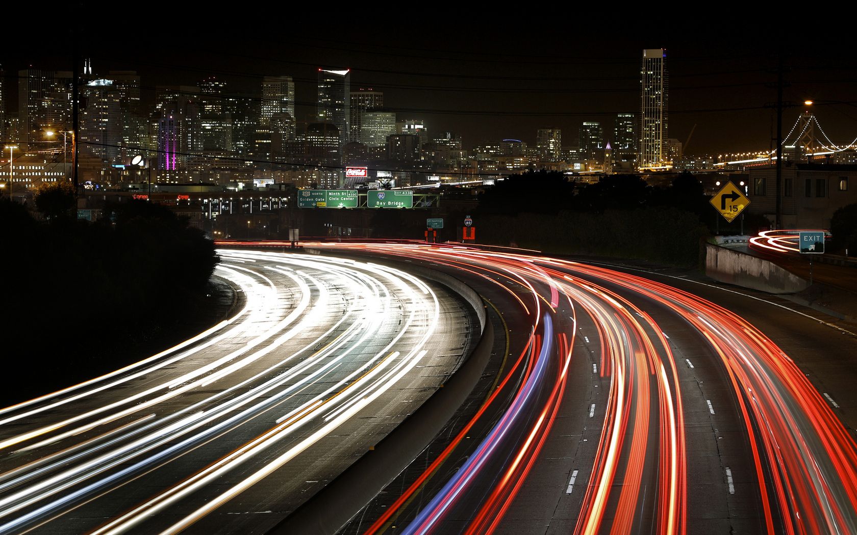 Time Lapse Road Wallpapers