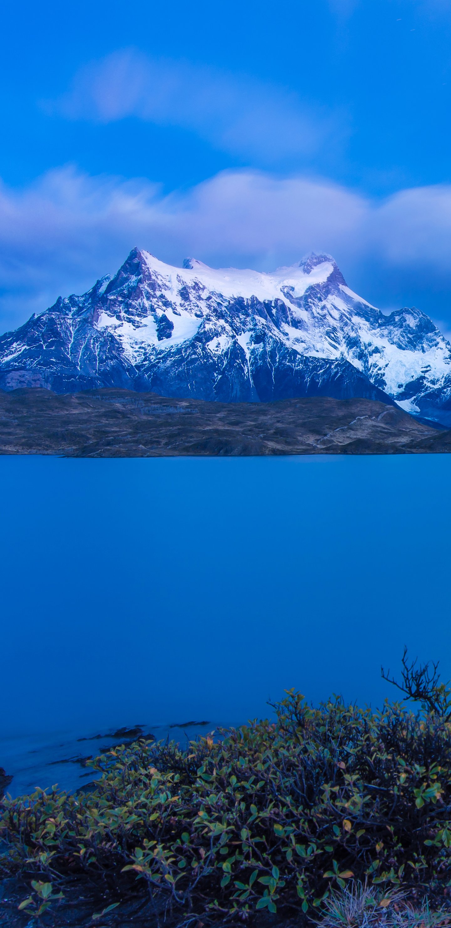 Torres Del Paine Mountains Lake In Chile Wallpapers